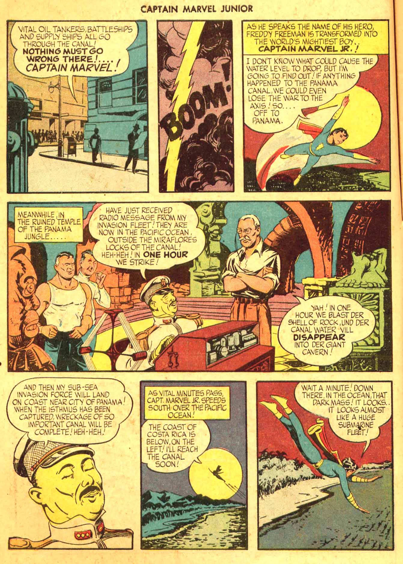Read online Captain Marvel, Jr. comic -  Issue #25 - 6