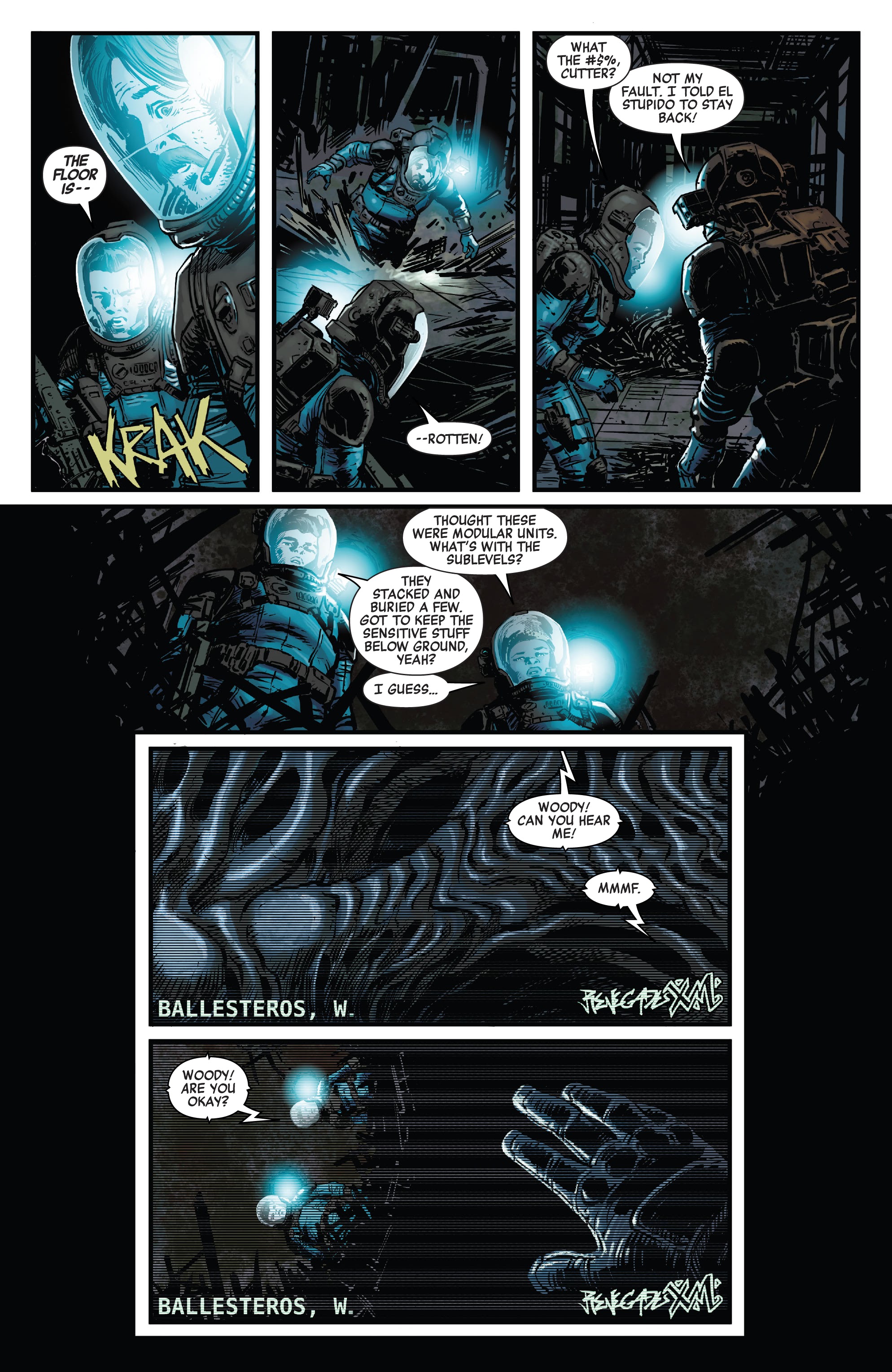 Read online Aliens: Aftermath comic -  Issue # Full - 20
