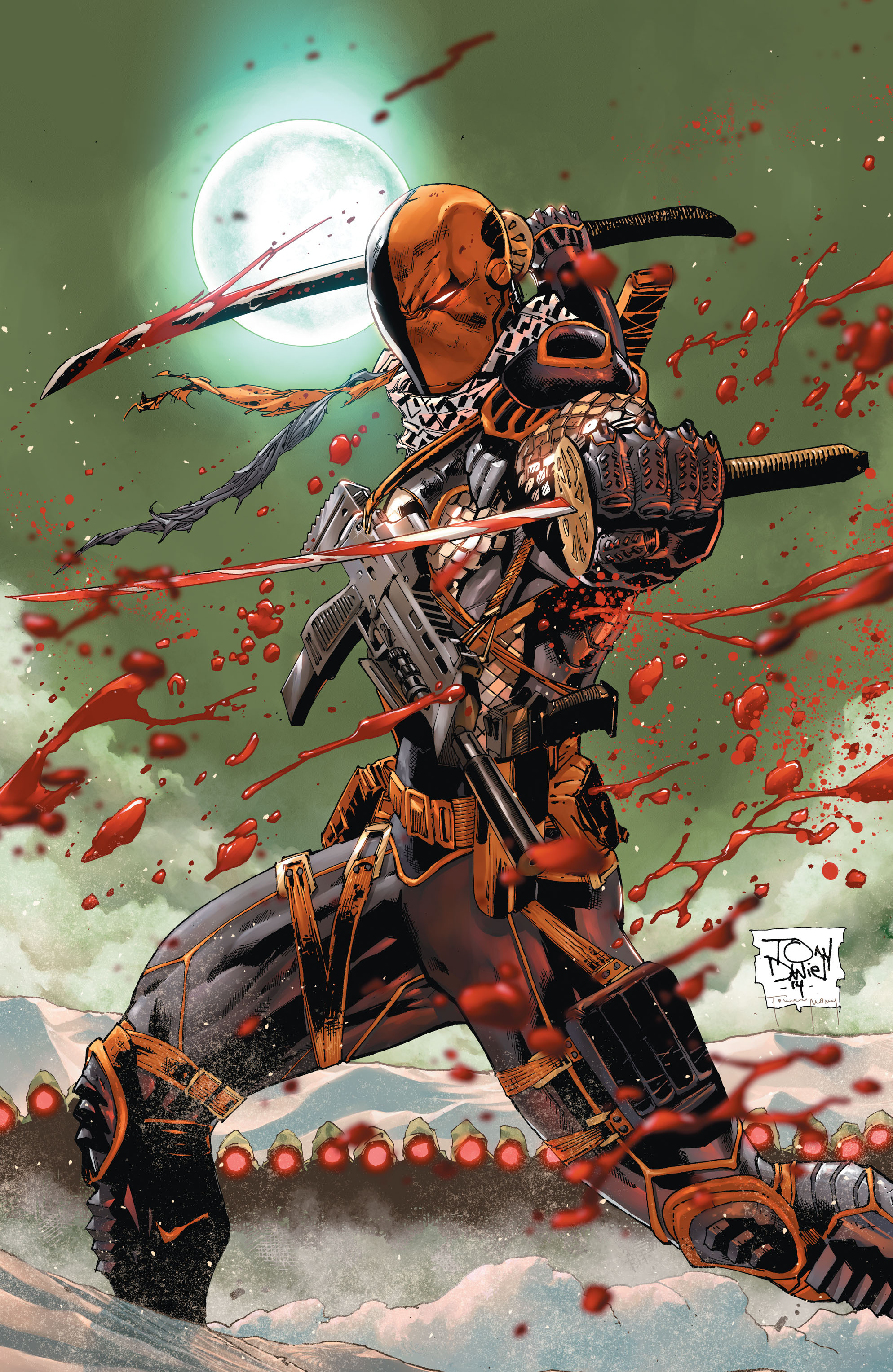Read online Deathstroke: Gods of War comic -  Issue # TPB - 44