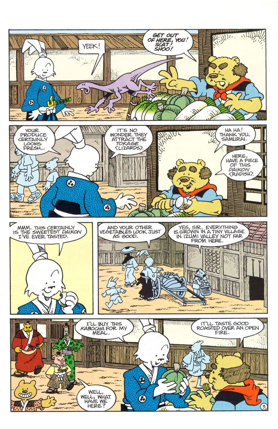 Read online Usagi Yojimbo (1993) comic -  Issue #4 - 5