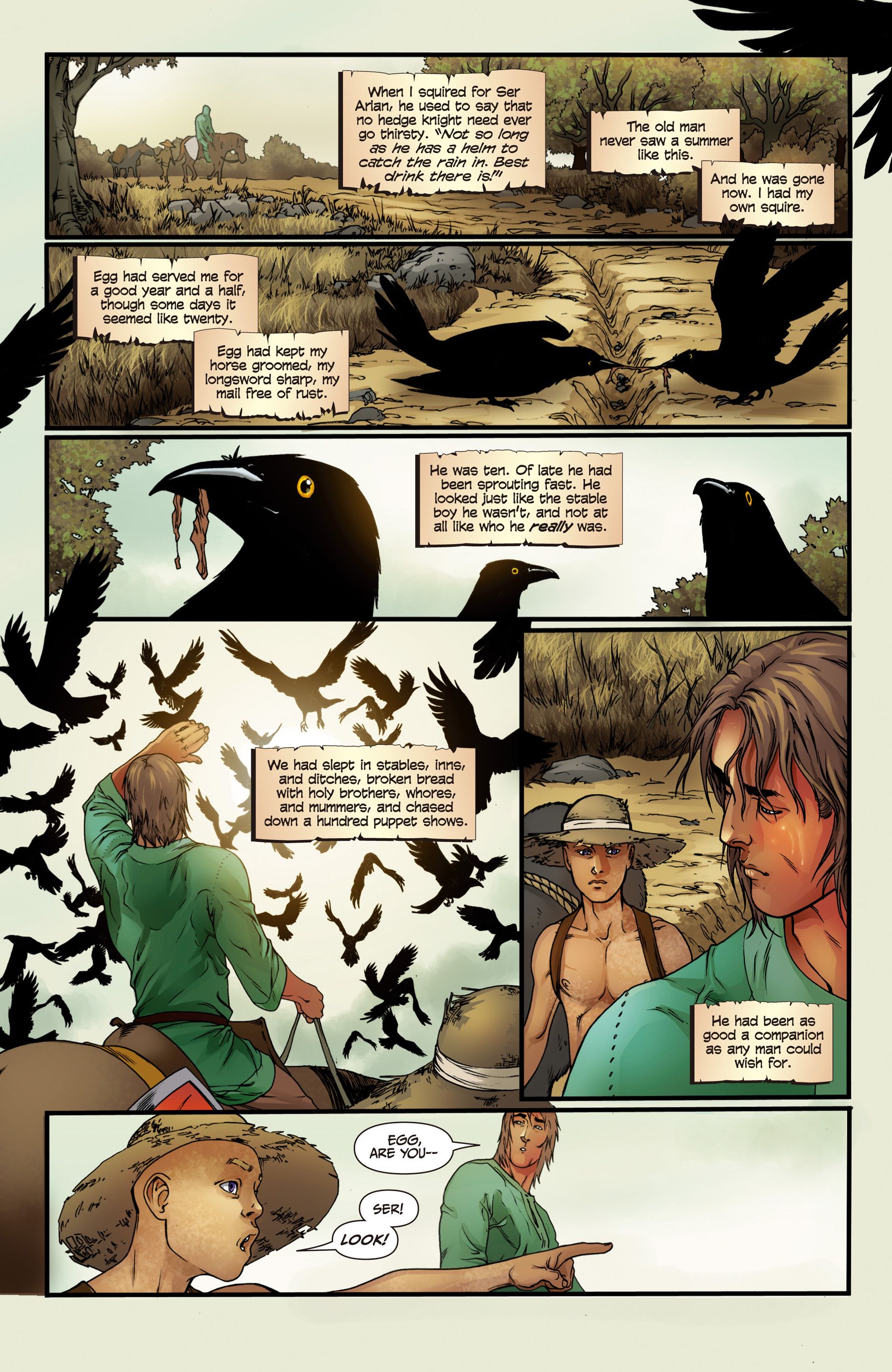 Read online The Sworn Sword: The Graphic Novel comic -  Issue # Full - 8