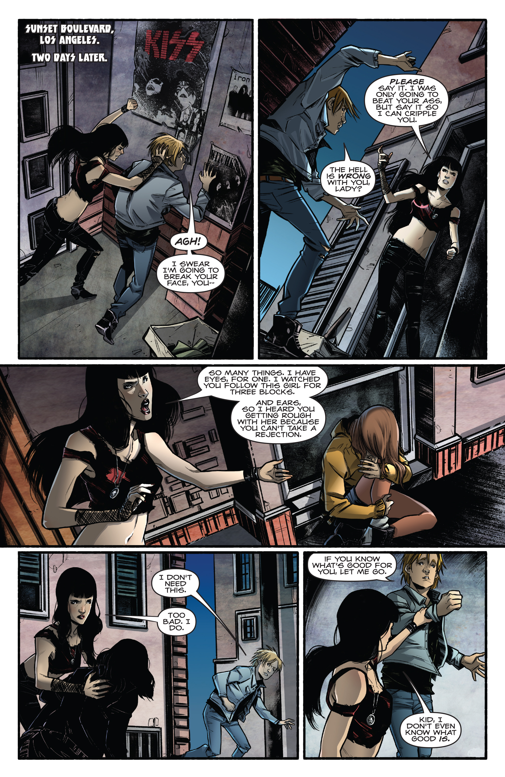 Read online Kiss/Vampirella comic -  Issue #1 - 8