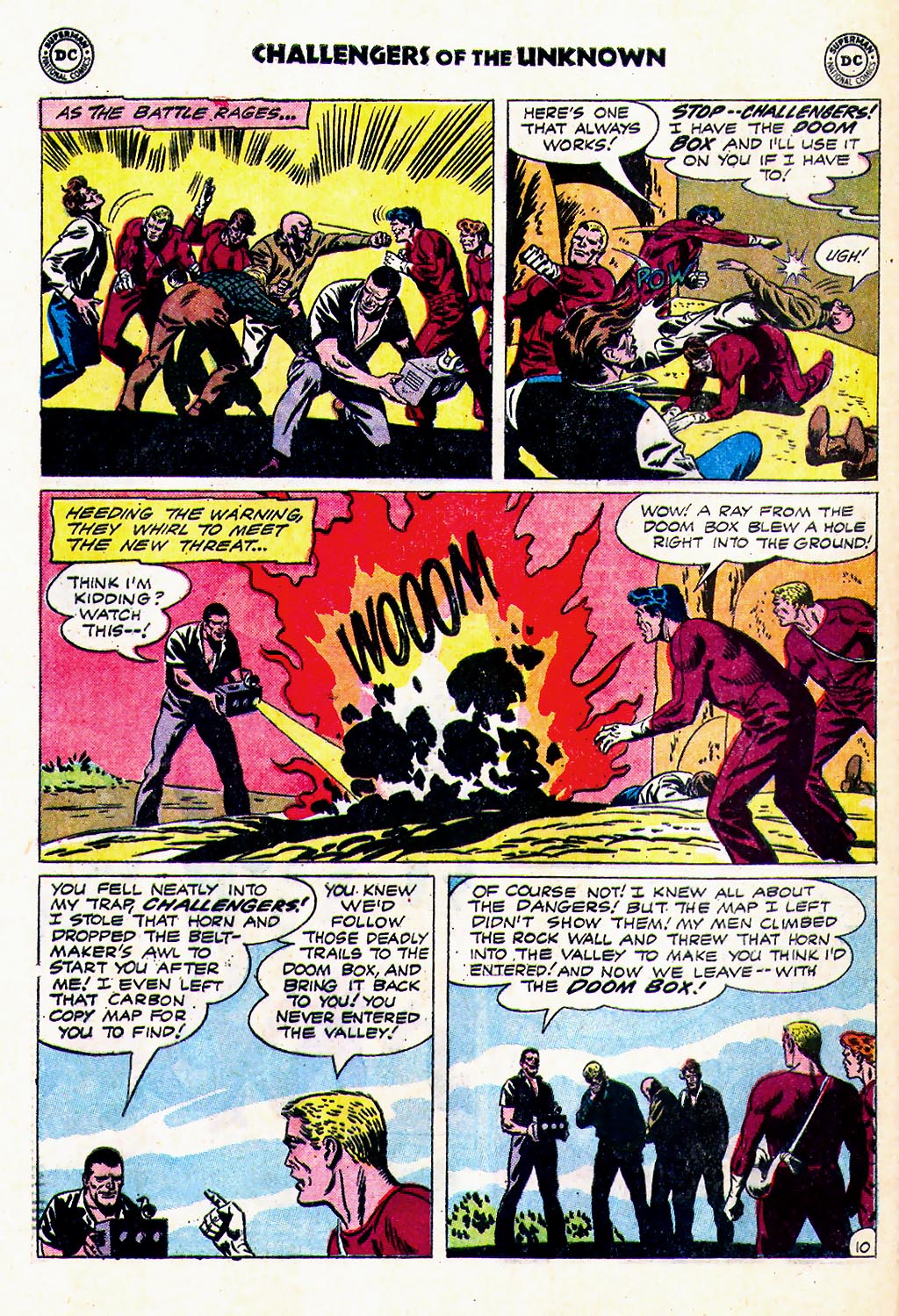 Challengers of the Unknown (1958) Issue #23 #23 - English 12