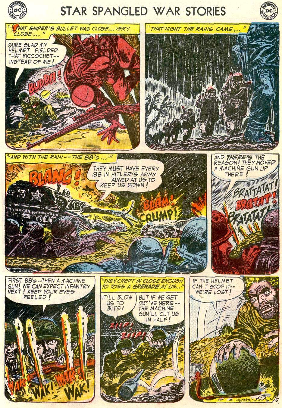 Read online Star Spangled War Stories (1952) comic -  Issue #15 - 15