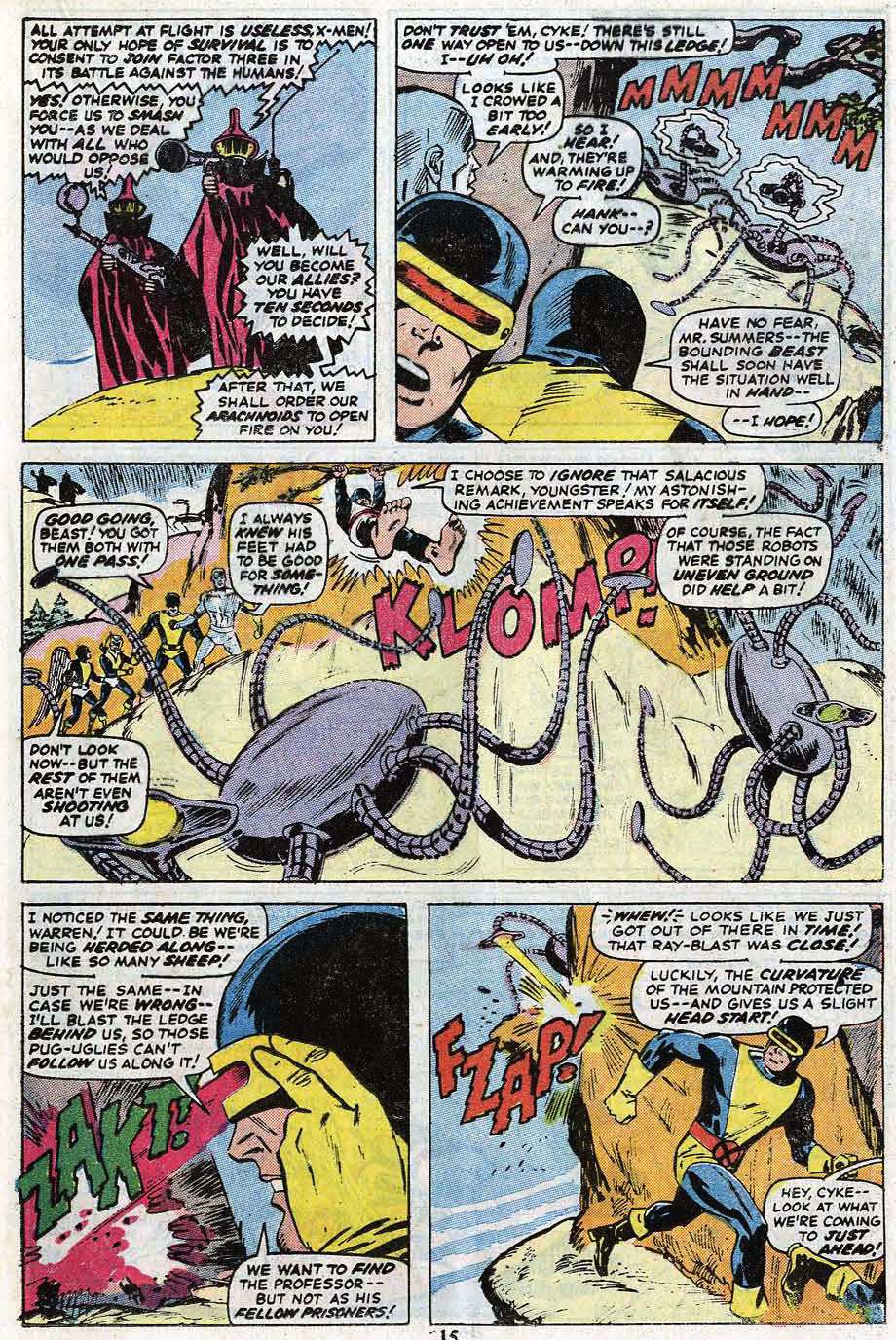Read online Uncanny X-Men (1963) comic -  Issue #85 - 17