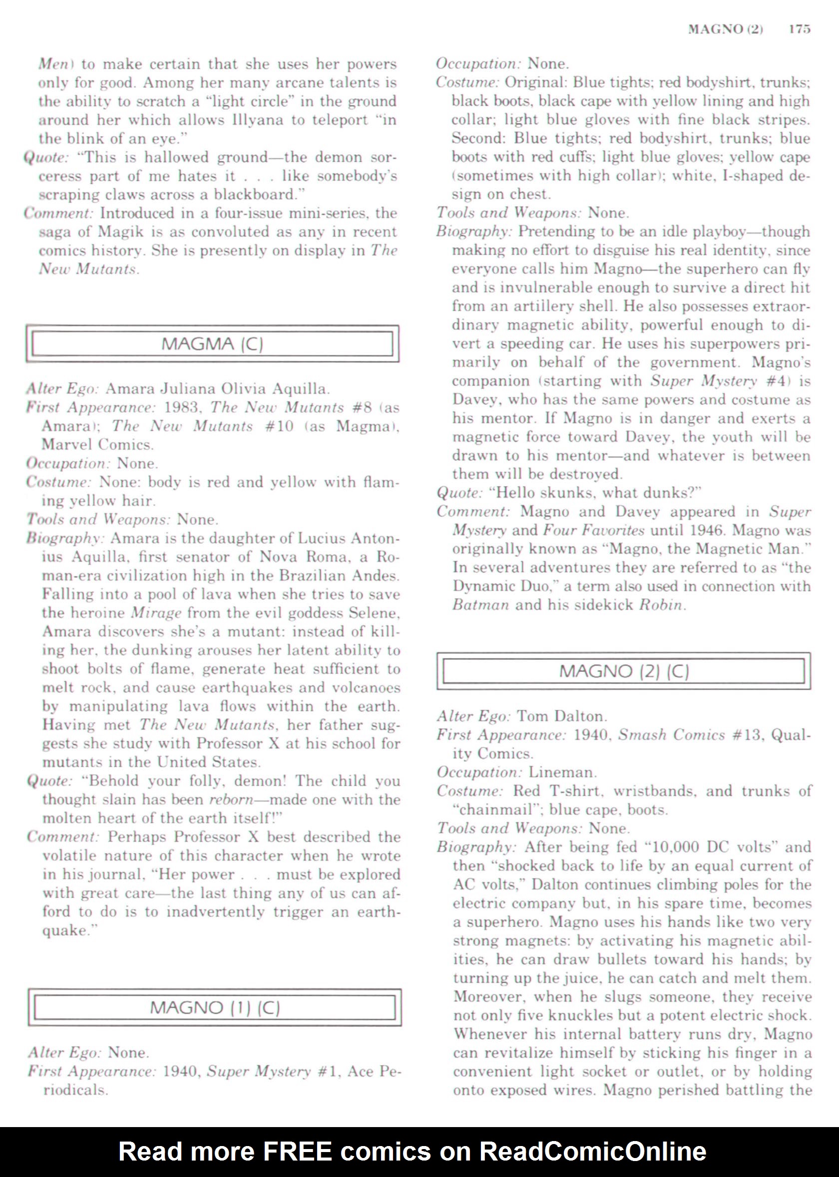 Read online The Encyclopedia of Superheroes comic -  Issue # TPB (Part 3) - 3