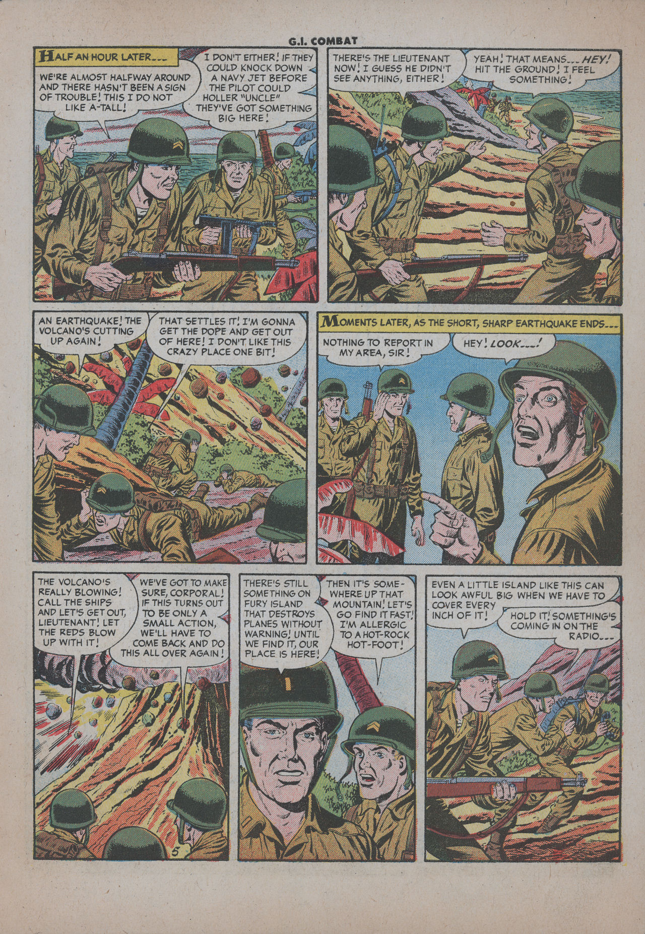 Read online G.I. Combat (1952) comic -  Issue #31 - 7