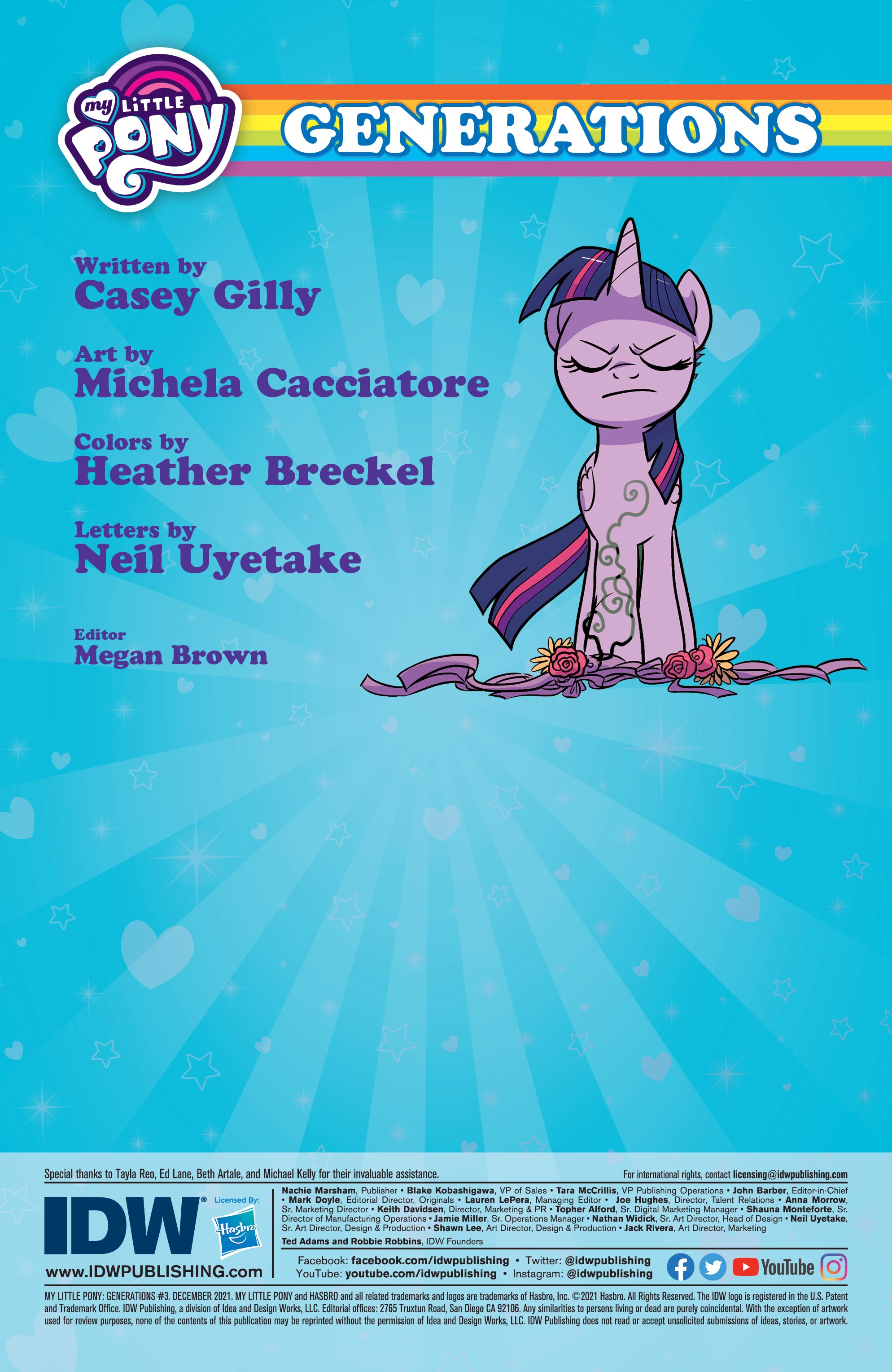 Read online My Little Pony: Generations comic -  Issue #3 - 2
