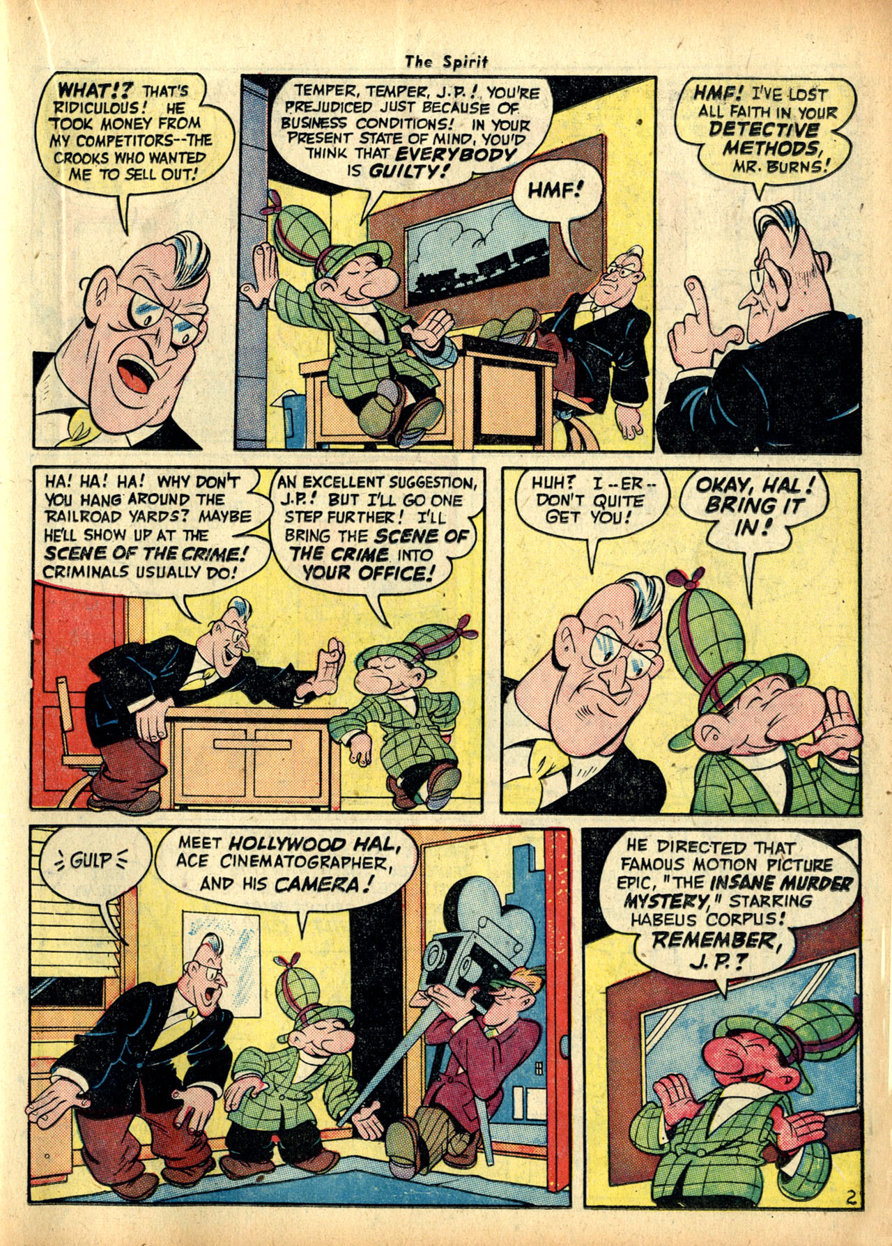 Read online The Spirit (1944) comic -  Issue #5 - 35