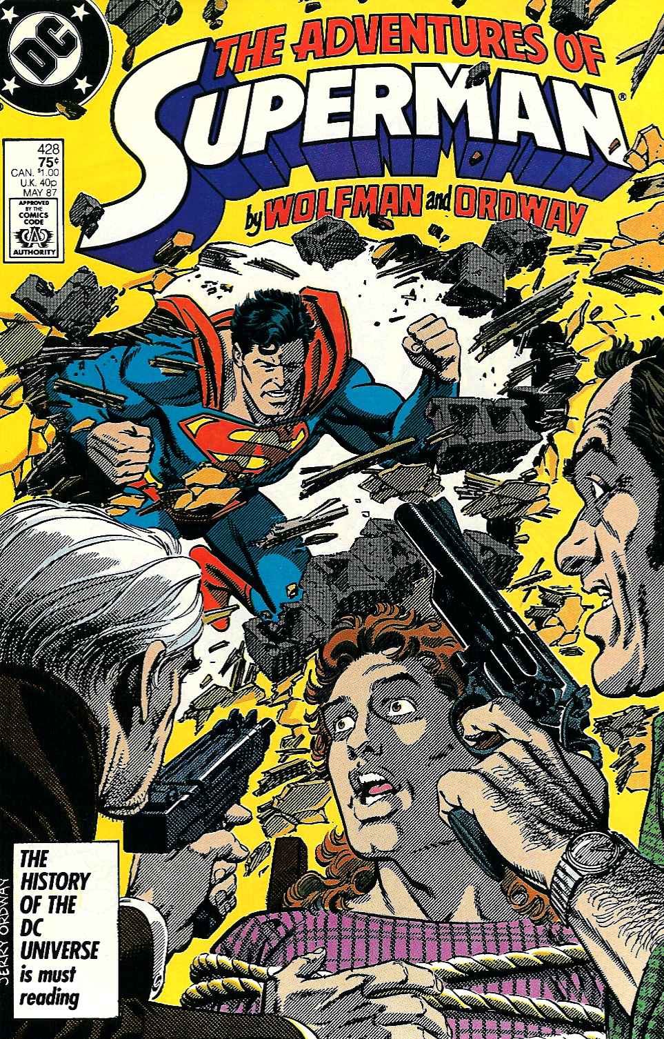 Read online Adventures of Superman (1987) comic -  Issue #428 - 1