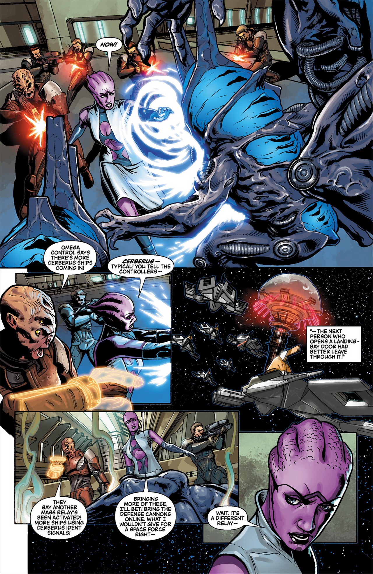 Read online Mass Effect: Invasion comic -  Issue #1 - 10