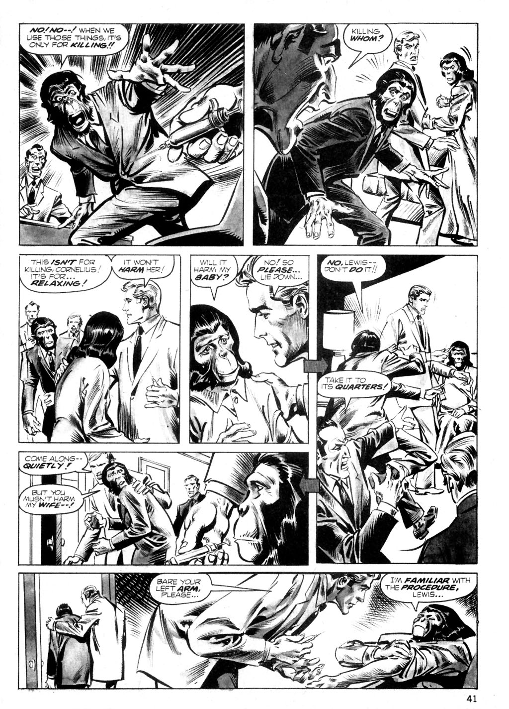 Read online Planet of the Apes comic -  Issue #15 - 39