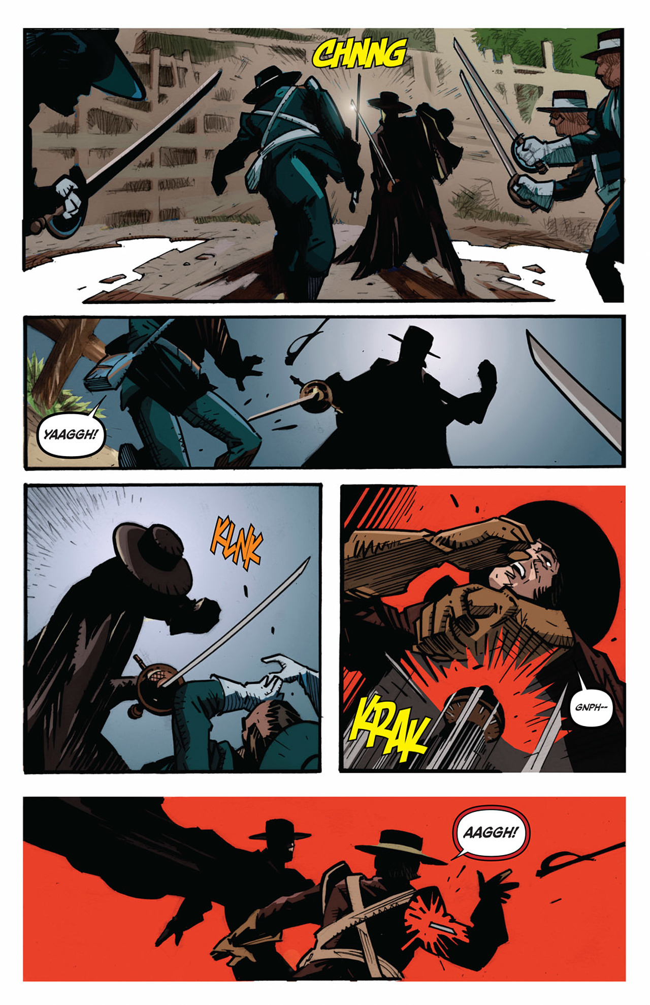 Read online Zorro Rides Again comic -  Issue #7 - 19