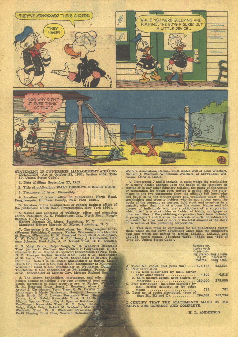 Read online Walt Disney's Donald Duck (1952) comic -  Issue #93 - 34