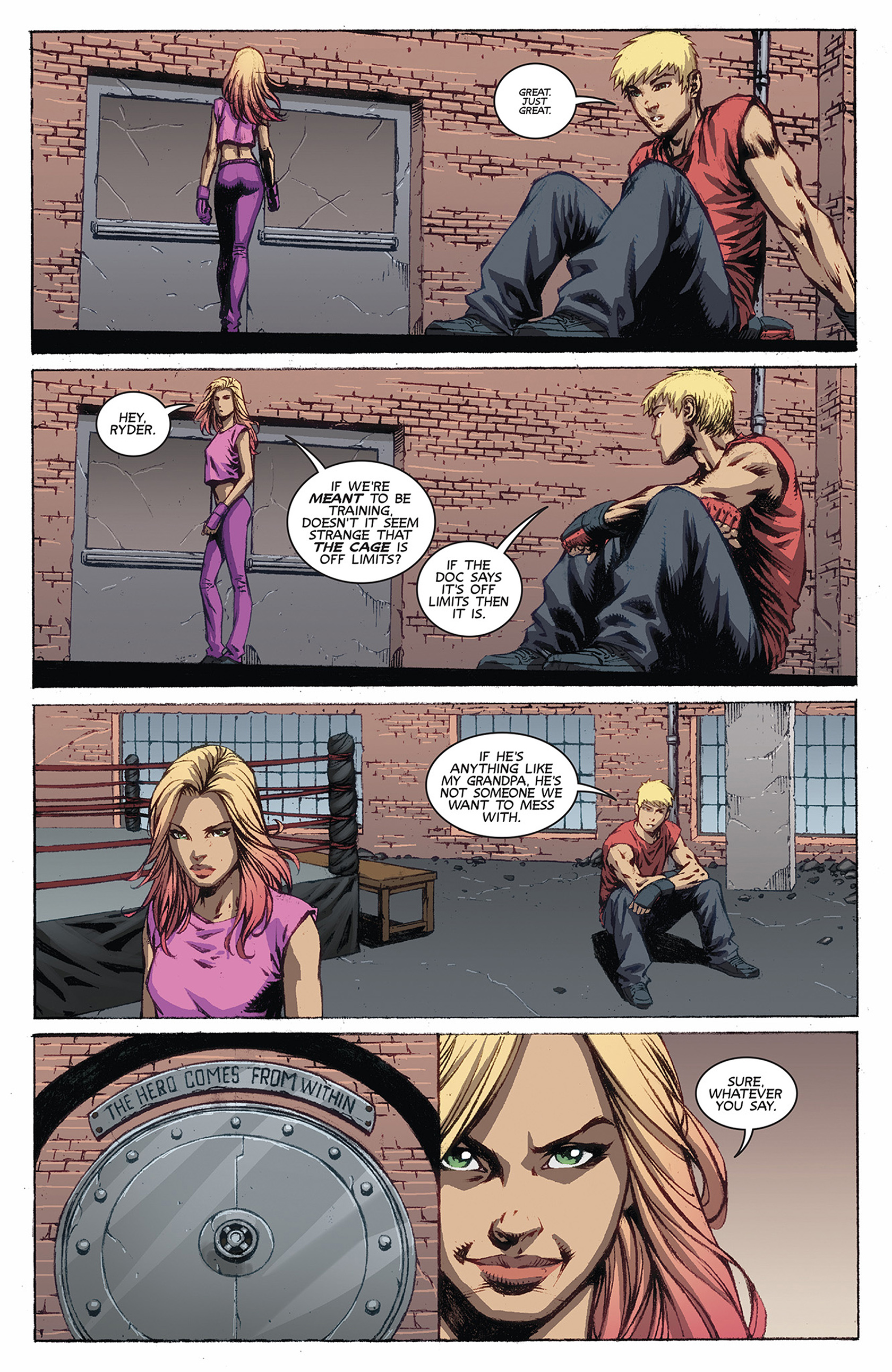 Read online Cage Hero comic -  Issue #2 - 23