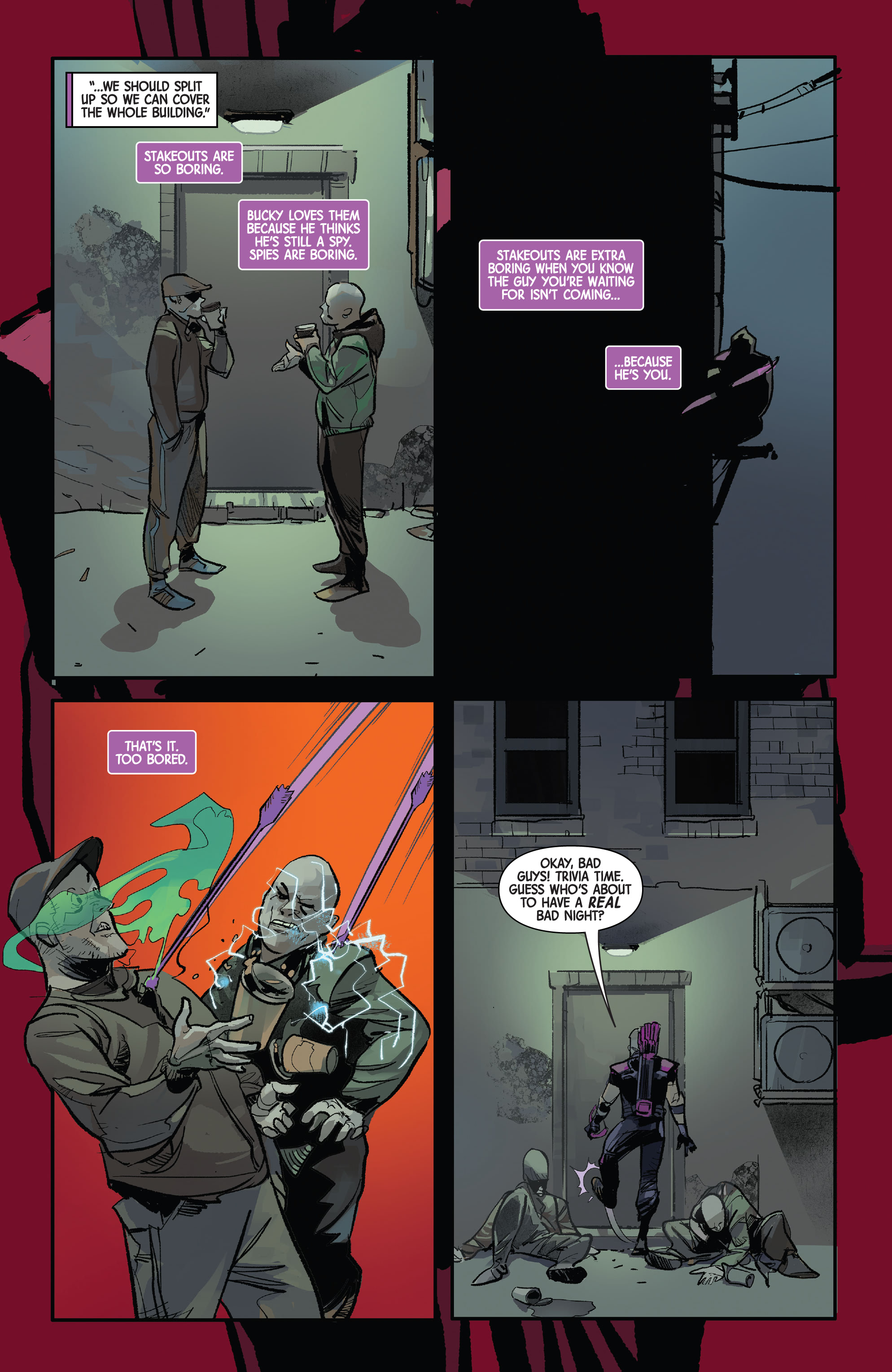 Read online Hawkeye: Freefall comic -  Issue #4 - 6