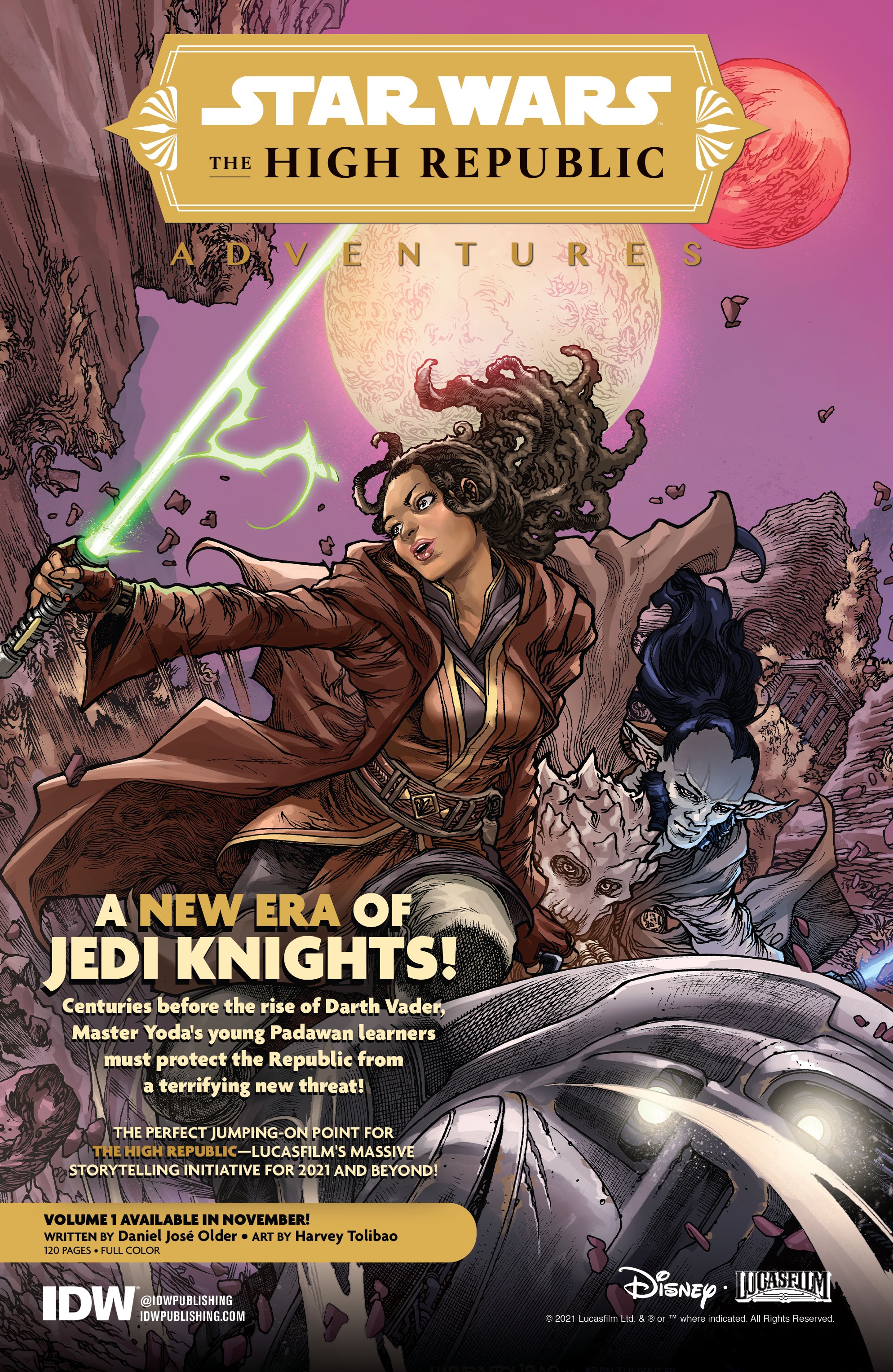 Read online Free Comic Book Day 2021 comic -  Issue # Star Wars - The High Republic Adventures - 18