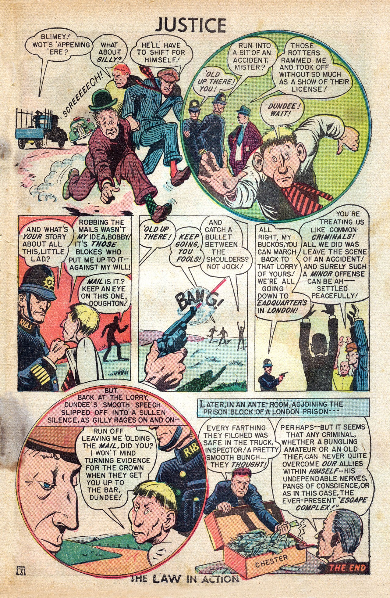 Read online Justice Comics (1948) comic -  Issue #7 - 31