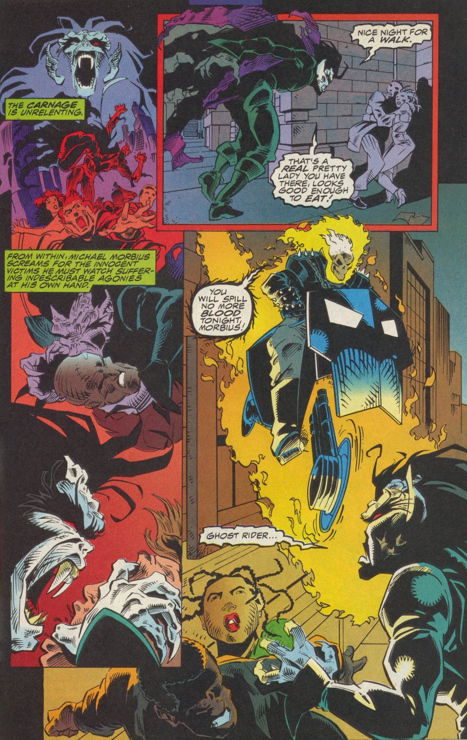 Read online Morbius: The Living Vampire (1992) comic -  Issue #15 - 16