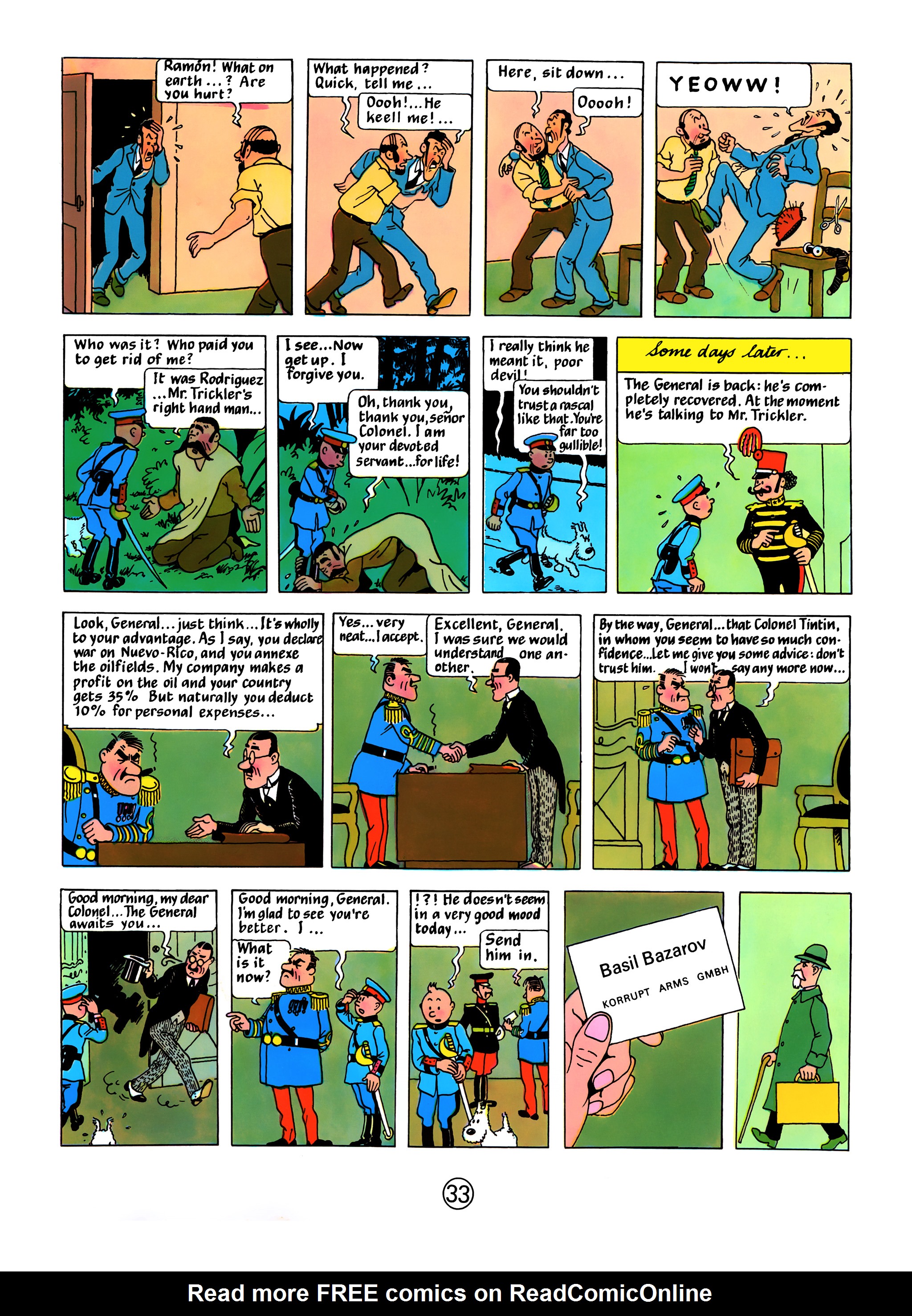 Read online The Adventures of Tintin comic -  Issue #6 - 36