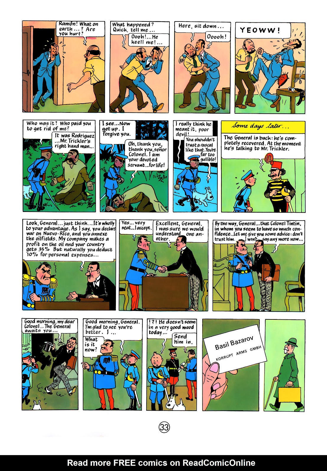 The Adventures of Tintin issue 6 - Page 36