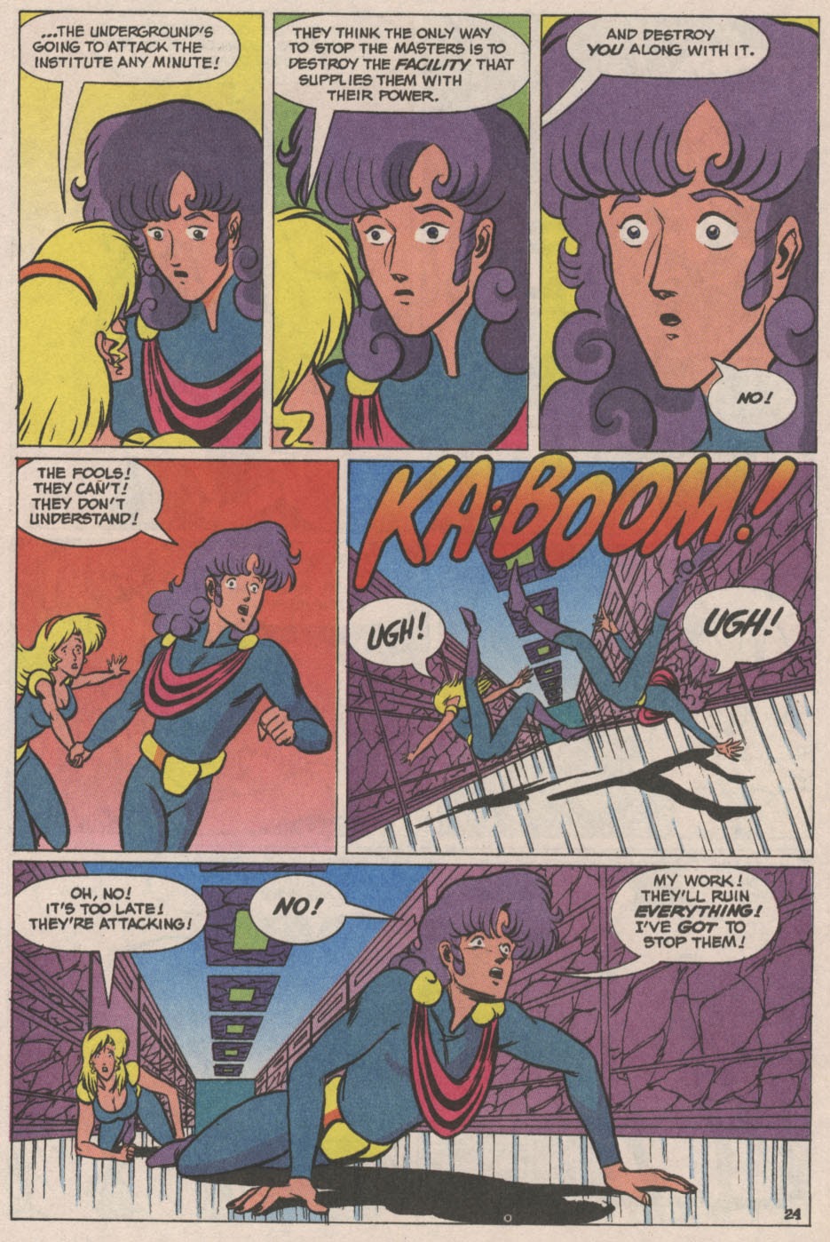 Read online Robotech Genesis: The Legend of Zor comic -  Issue #4 - 25