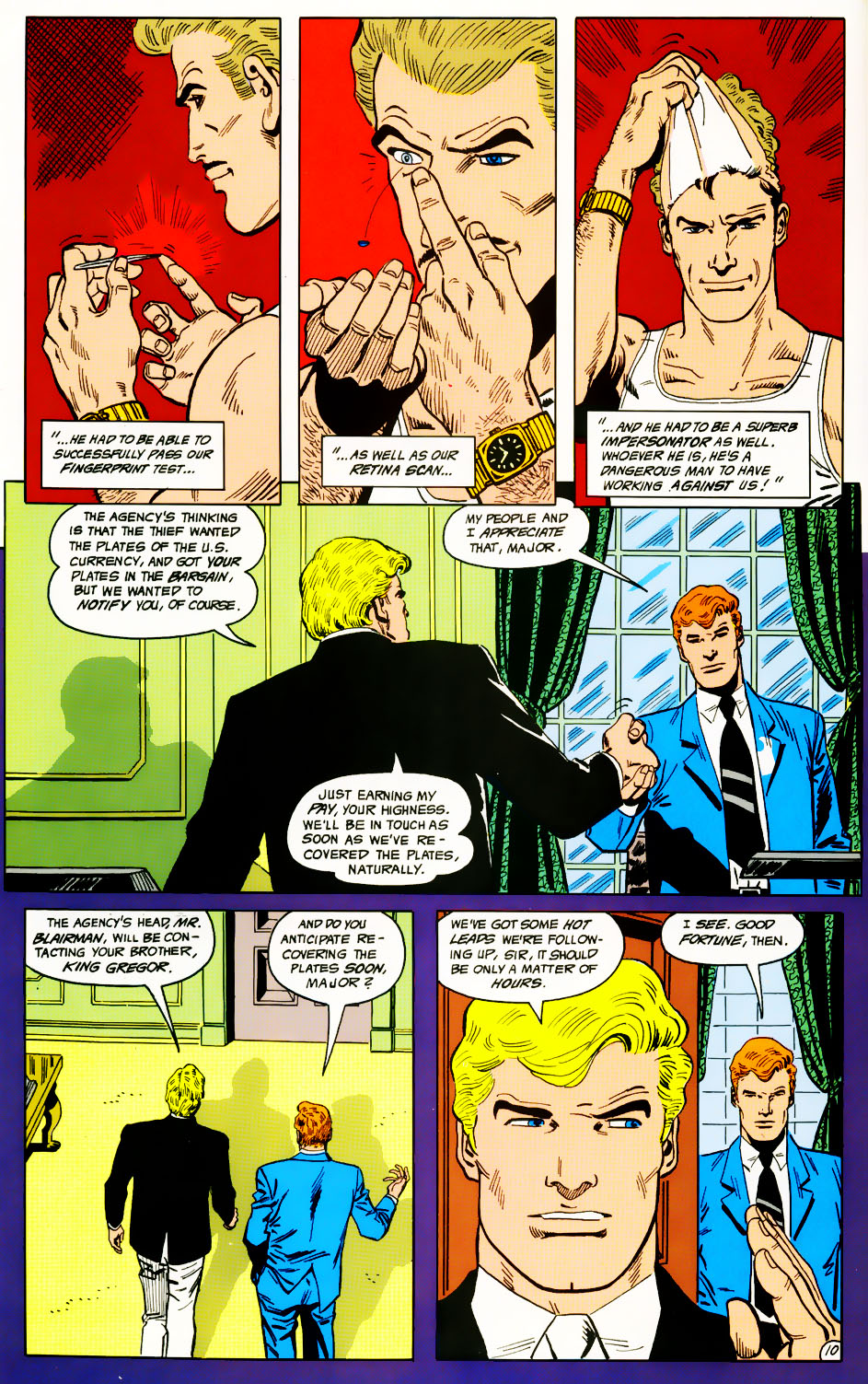 Read online Adventures of the Outsiders comic -  Issue #41 - 11