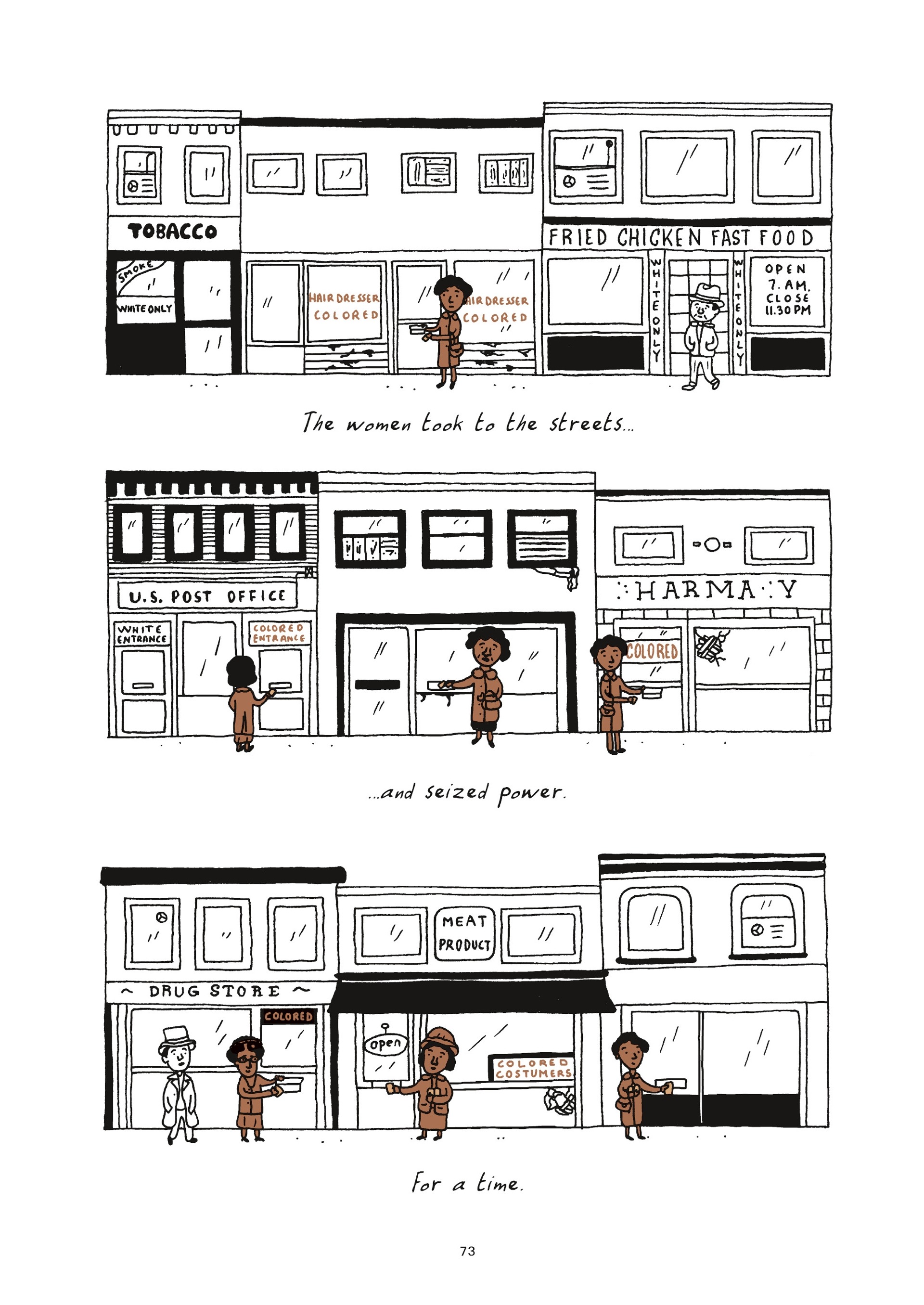 Read online Colored: The Unsung Life of Claudette Colvin comic -  Issue # TPB - 71