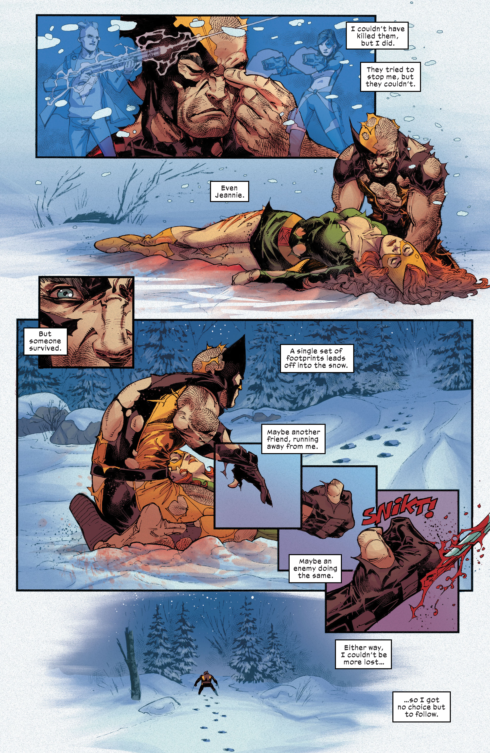 Read online Wolverine (2020) comic -  Issue #1 - 4