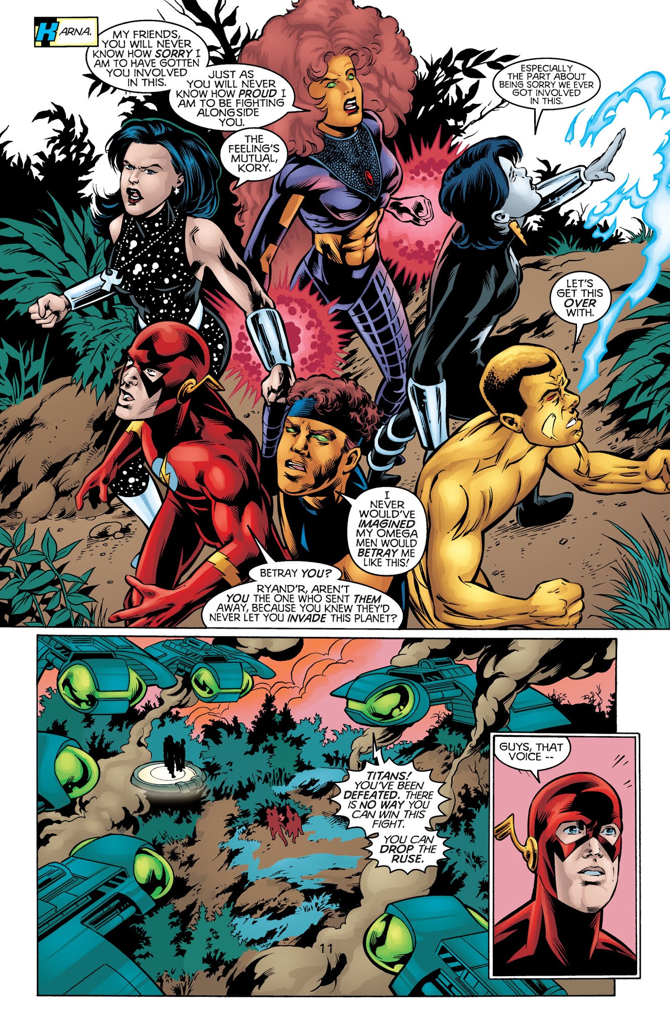 Read online The Titans (1999) comic -  Issue #19 - 11