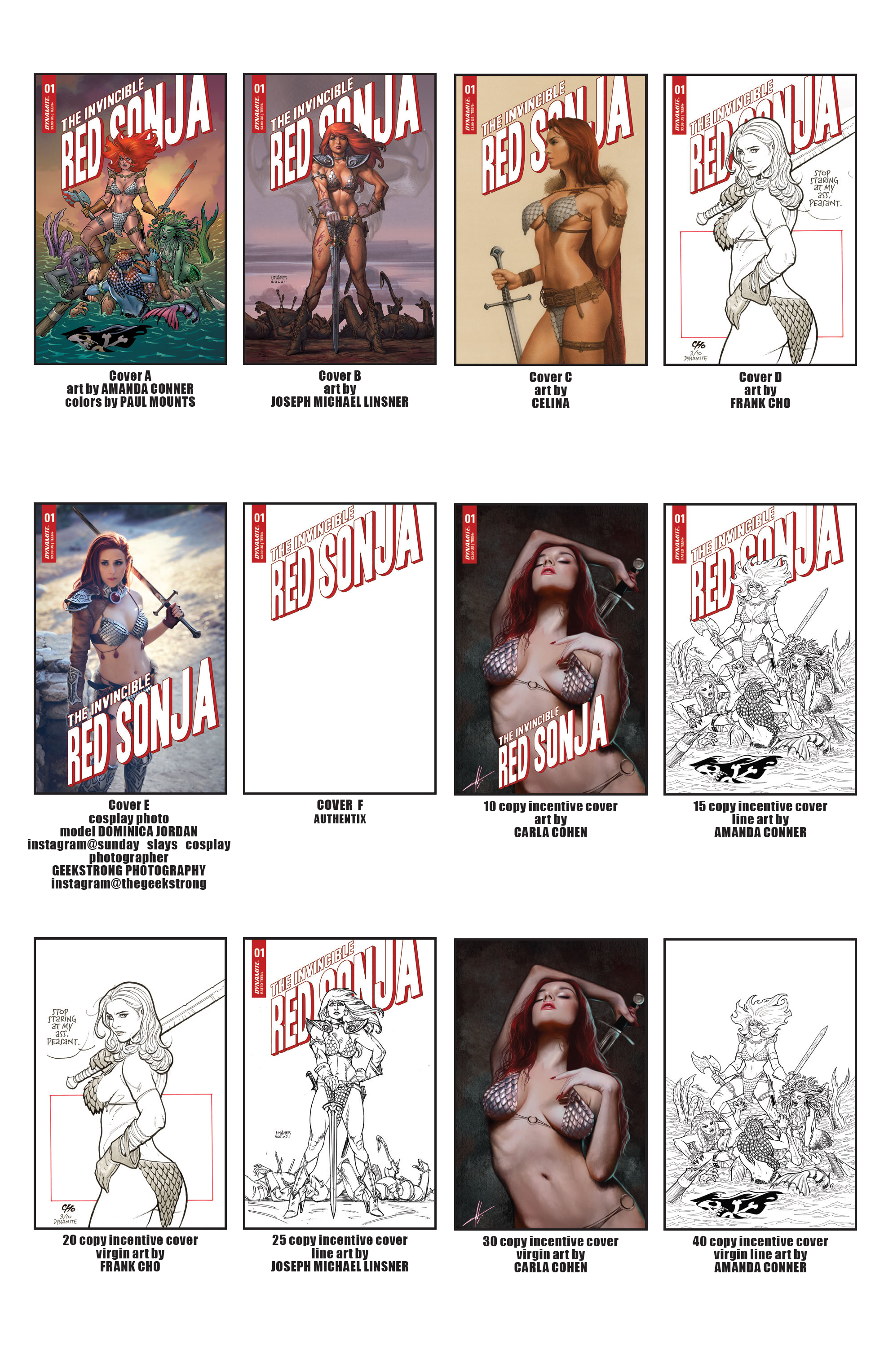 Read online The Invincible Red Sonja comic -  Issue #1 - 28