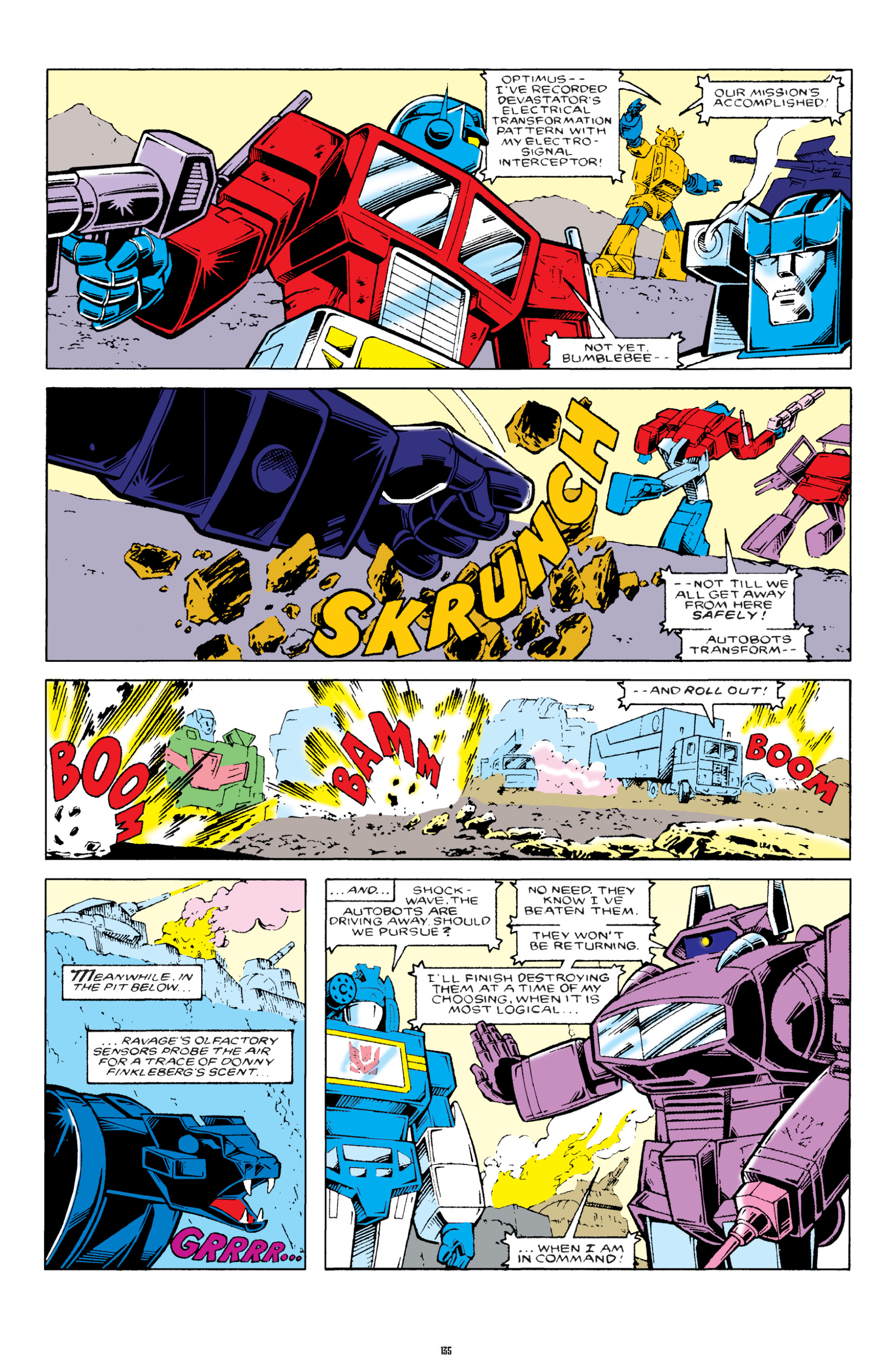 Read online The Transformers Classics comic -  Issue # TPB 2 - 136