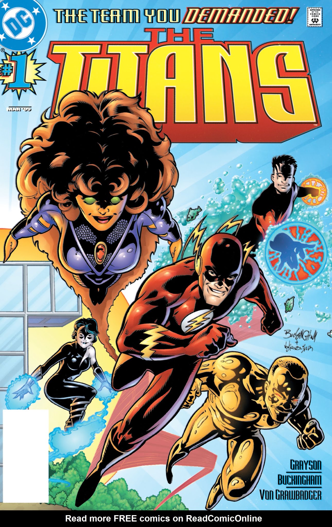 Read online The Titans (1999) comic -  Issue #1 - 1