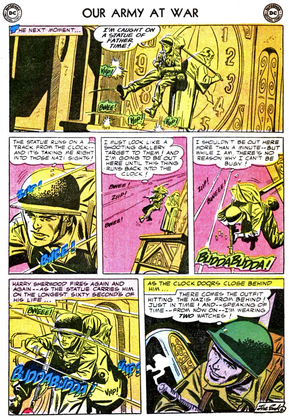 Read online Our Army at War (1952) comic -  Issue #46 - 33