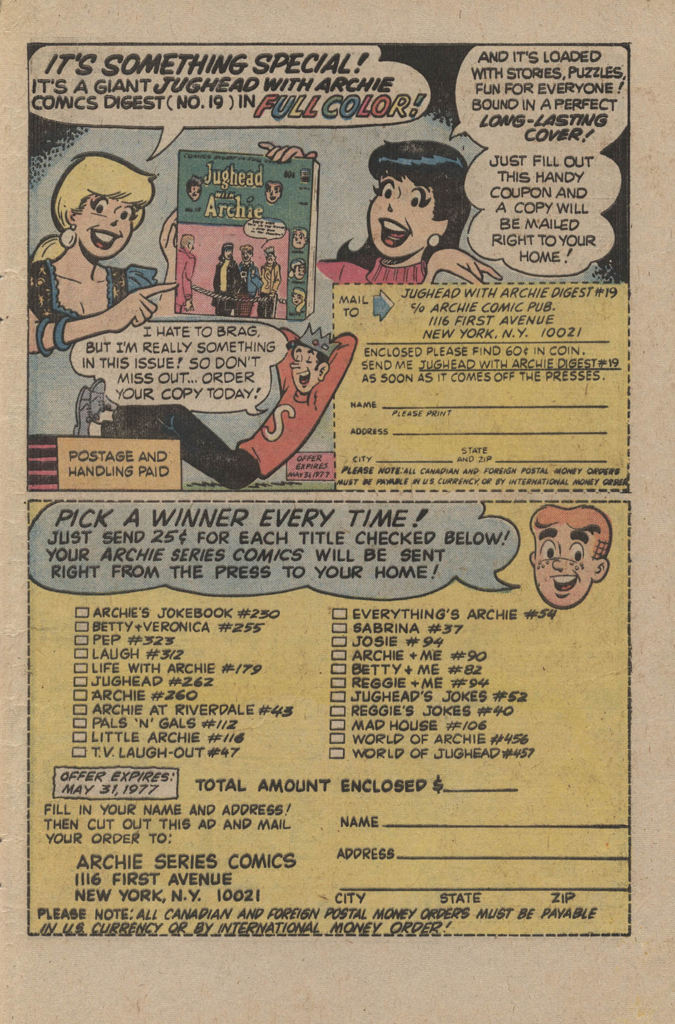 Read online Archie's Joke Book Magazine comic -  Issue #229 - 33