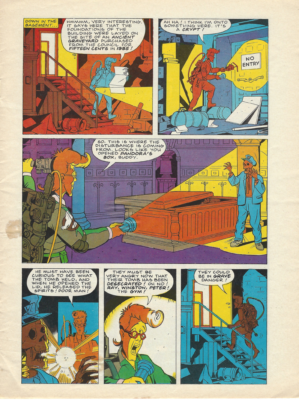 Read online The Real Ghostbusters comic -  Issue #44 - 5