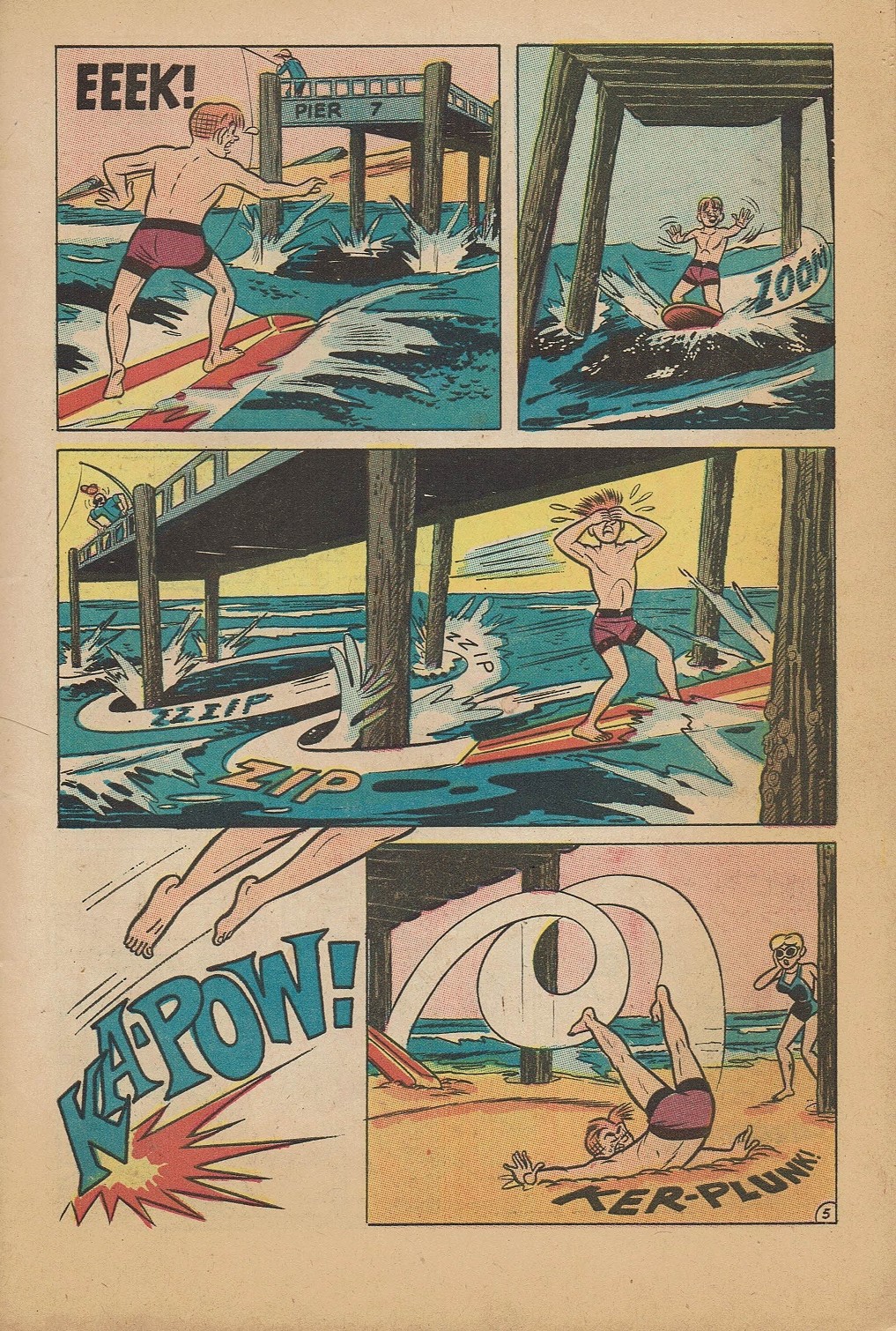 Read online Pep Comics comic -  Issue #221 - 7