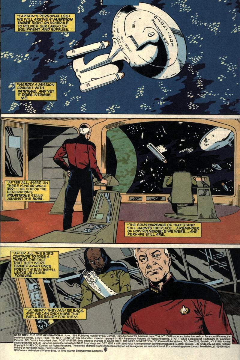 Read online Star Trek: The Next Generation (1989) comic -  Issue #47 - 2