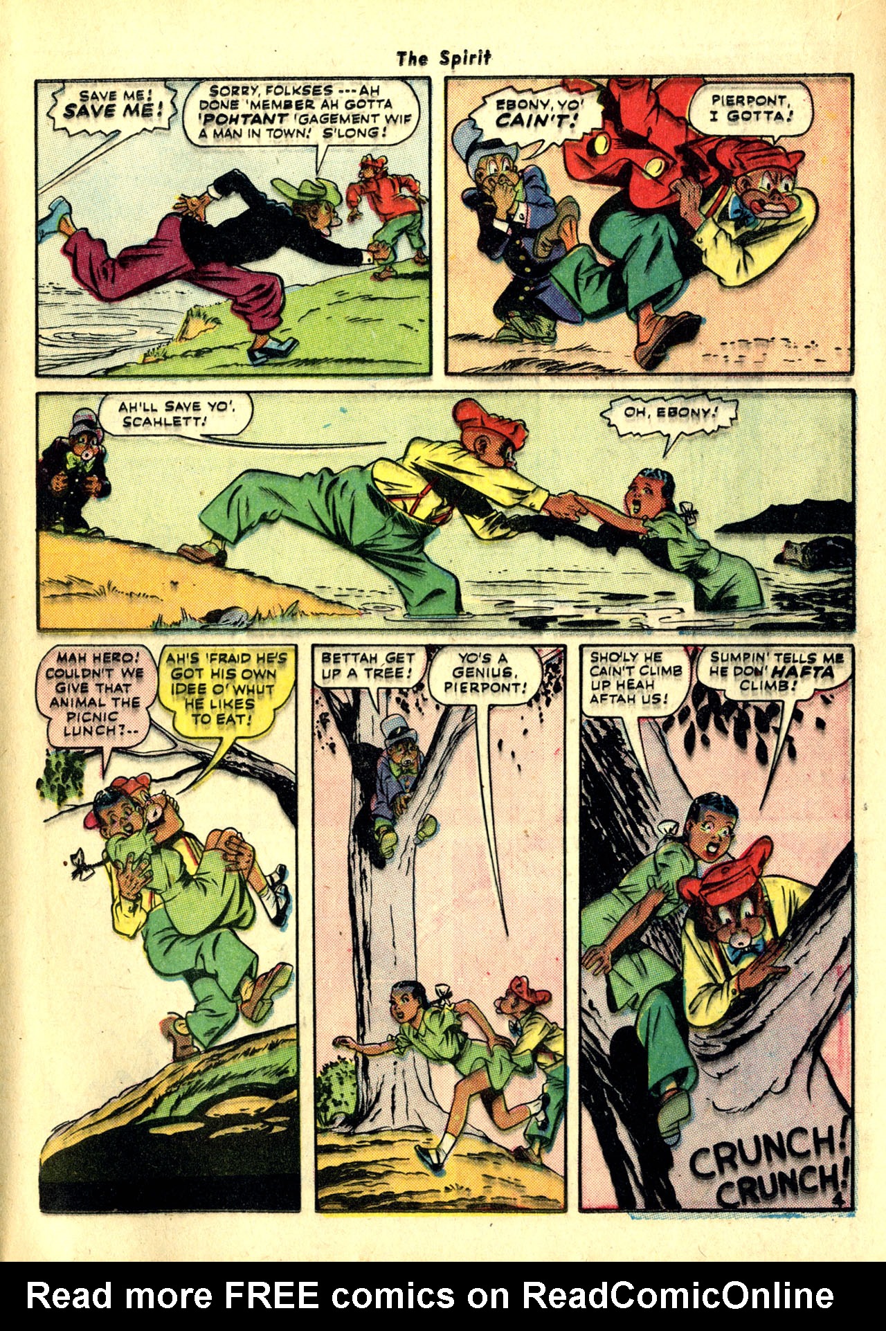 Read online The Spirit (1944) comic -  Issue #7 - 15