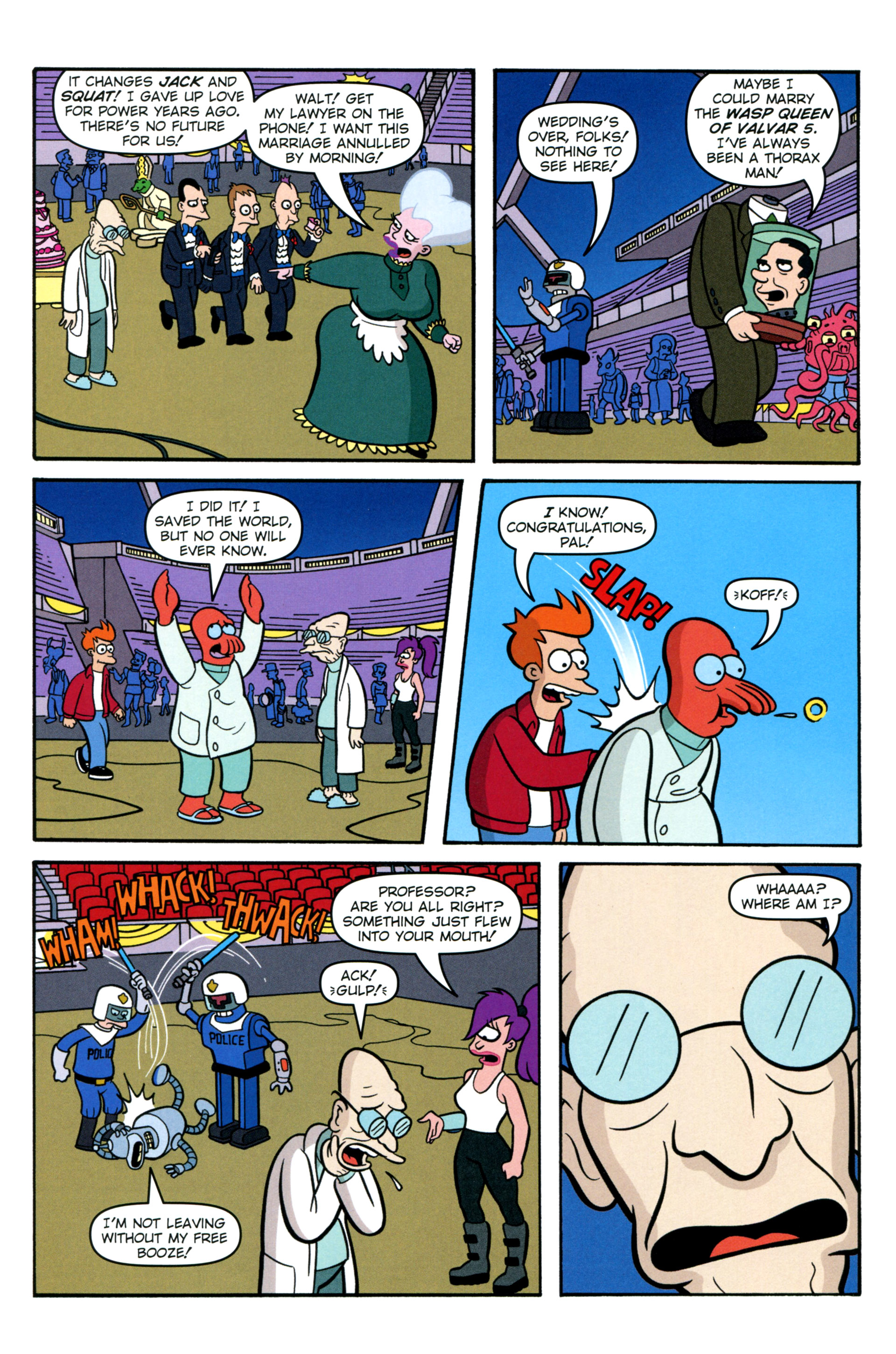 Read online Futurama Comics comic -  Issue #67 - 21