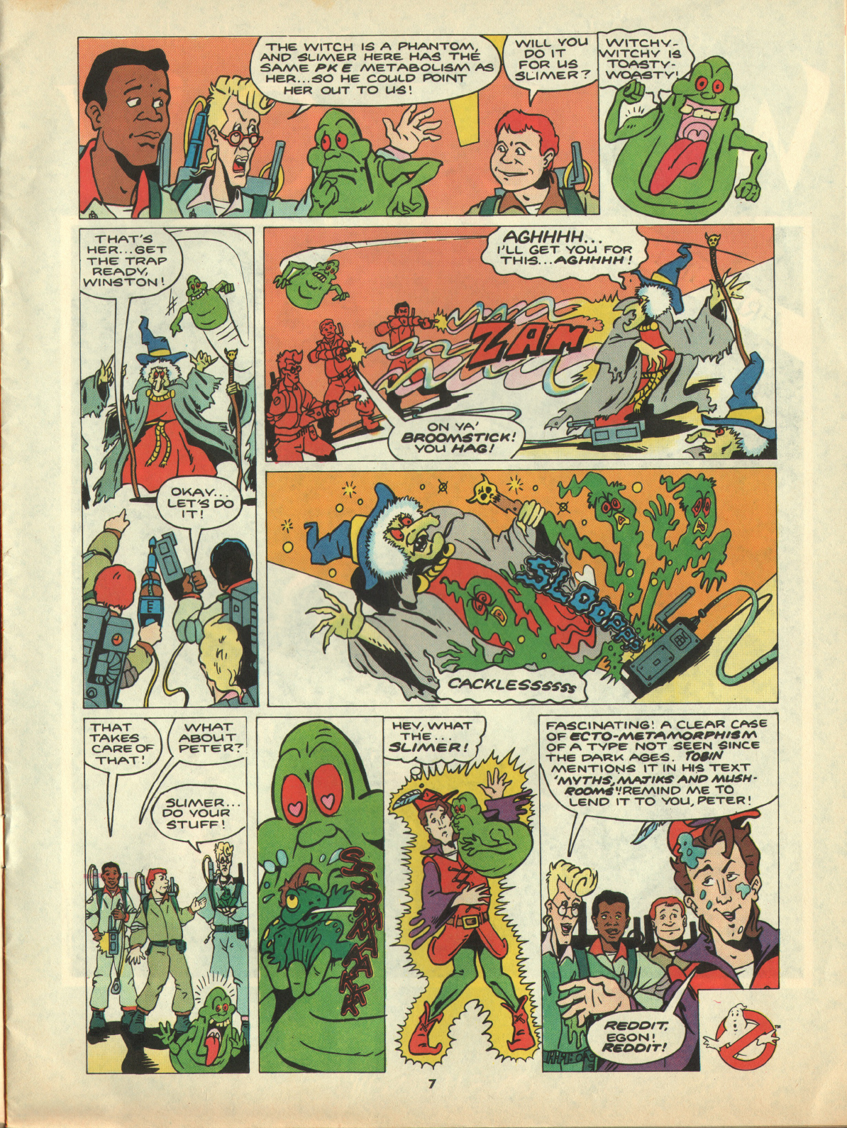 Read online The Real Ghostbusters comic -  Issue #27 - 7
