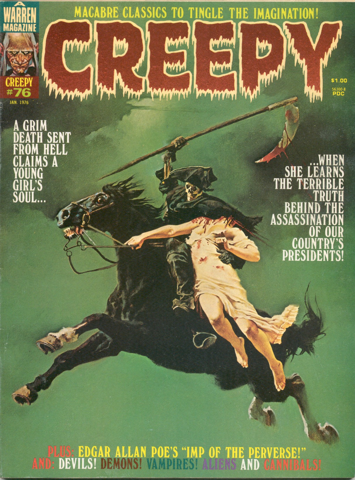 Read online Creepy (1964) comic -  Issue #76 - 1