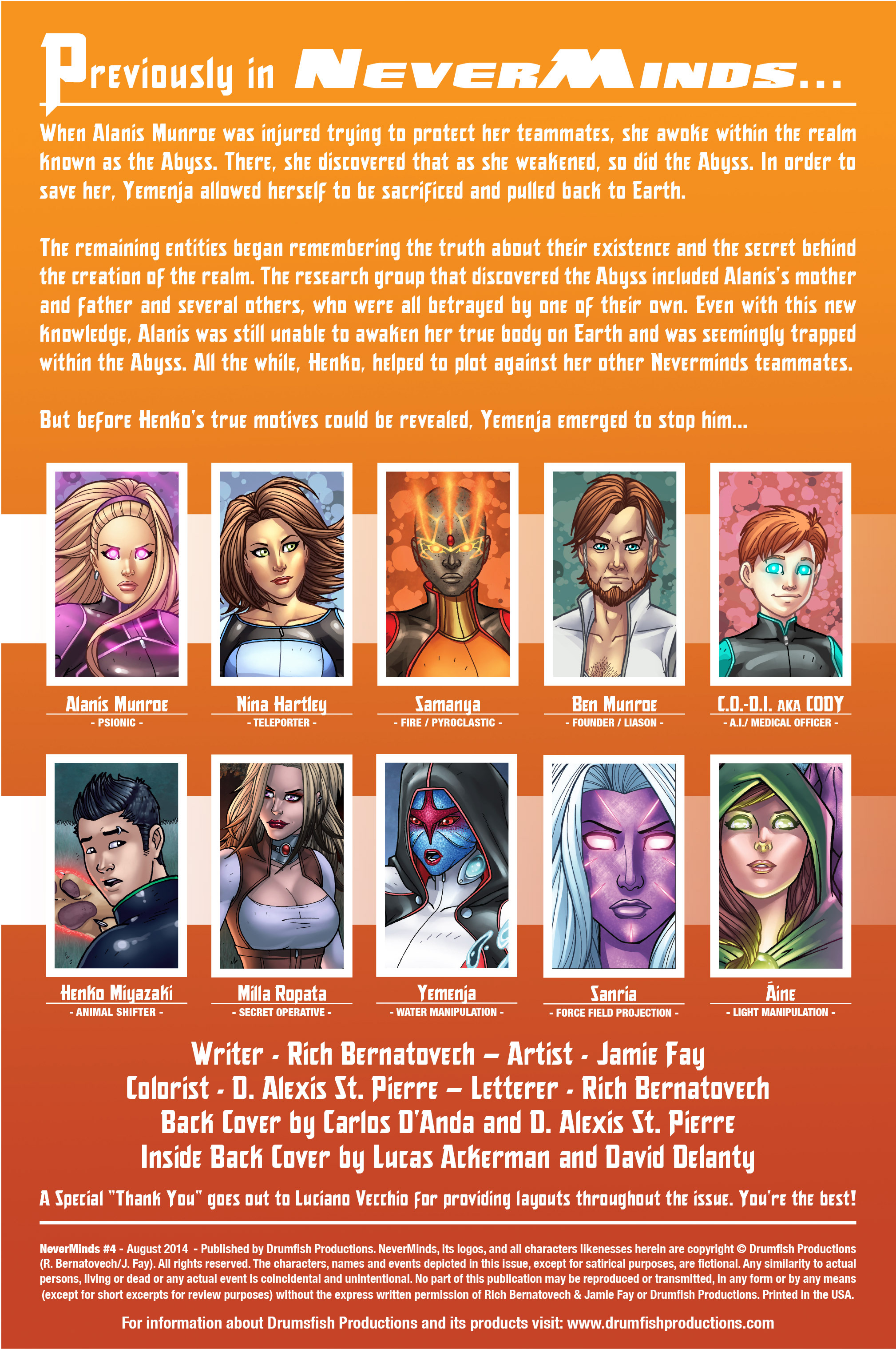 Read online Neverminds comic -  Issue #4 - 2