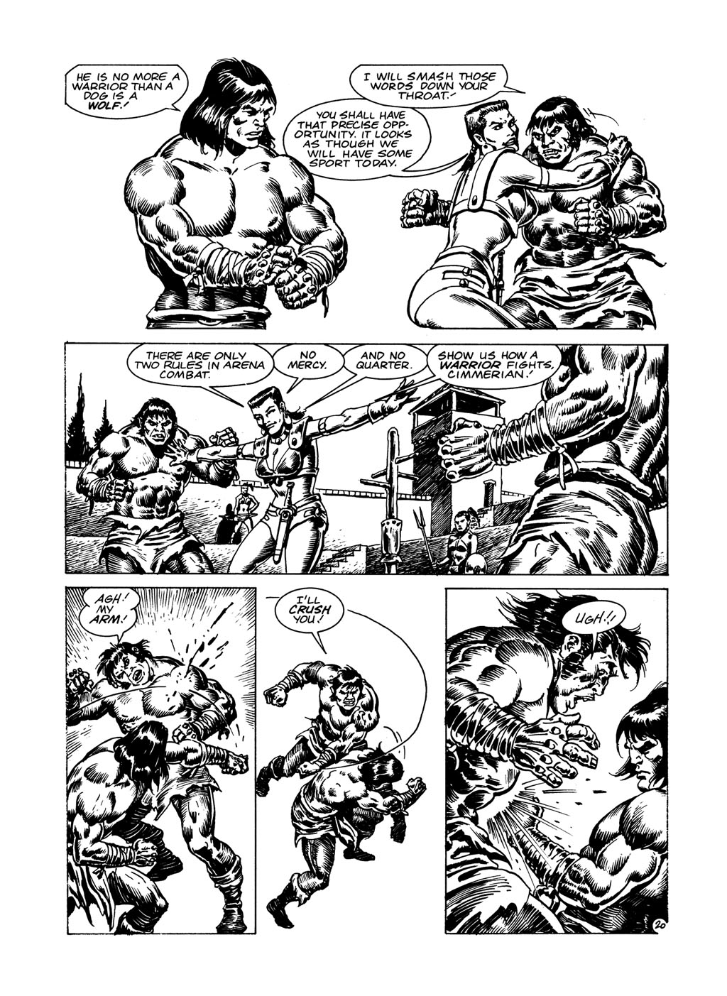 Read online The Savage Sword Of Conan comic -  Issue #146 - 25