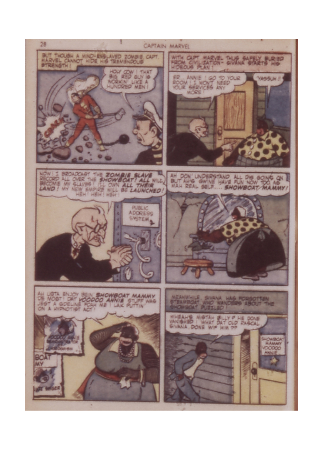 Read online Captain Marvel Adventures comic -  Issue #22 - 29