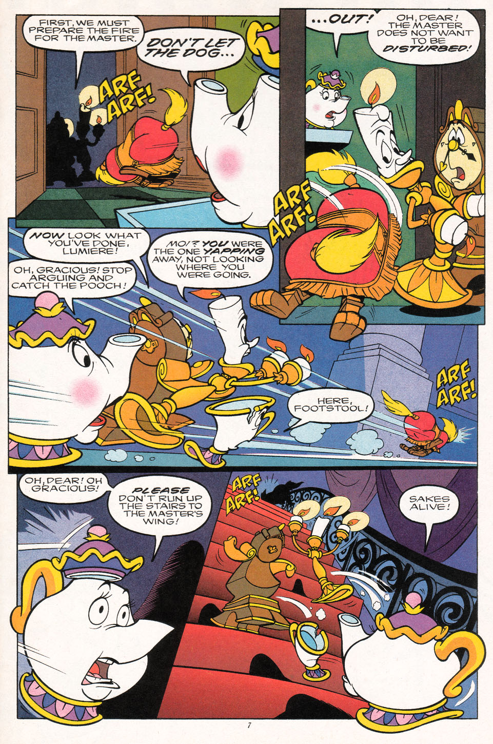 Read online Disney's Beauty and the Beast comic -  Issue #13 - 9