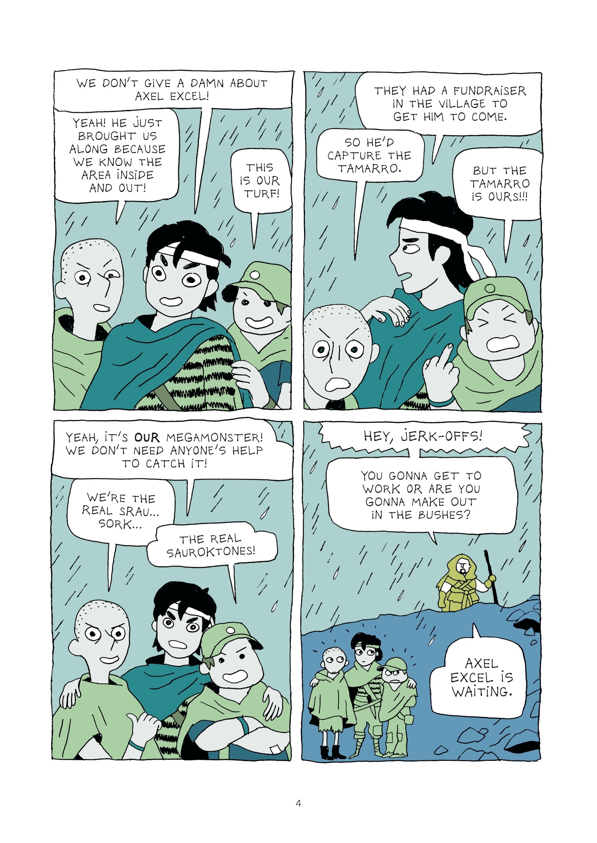 Read online The Sauroktones comic -  Issue #1 - 5