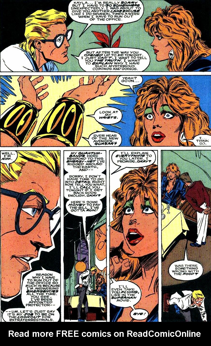 Read online Quasar comic -  Issue #19 - 16