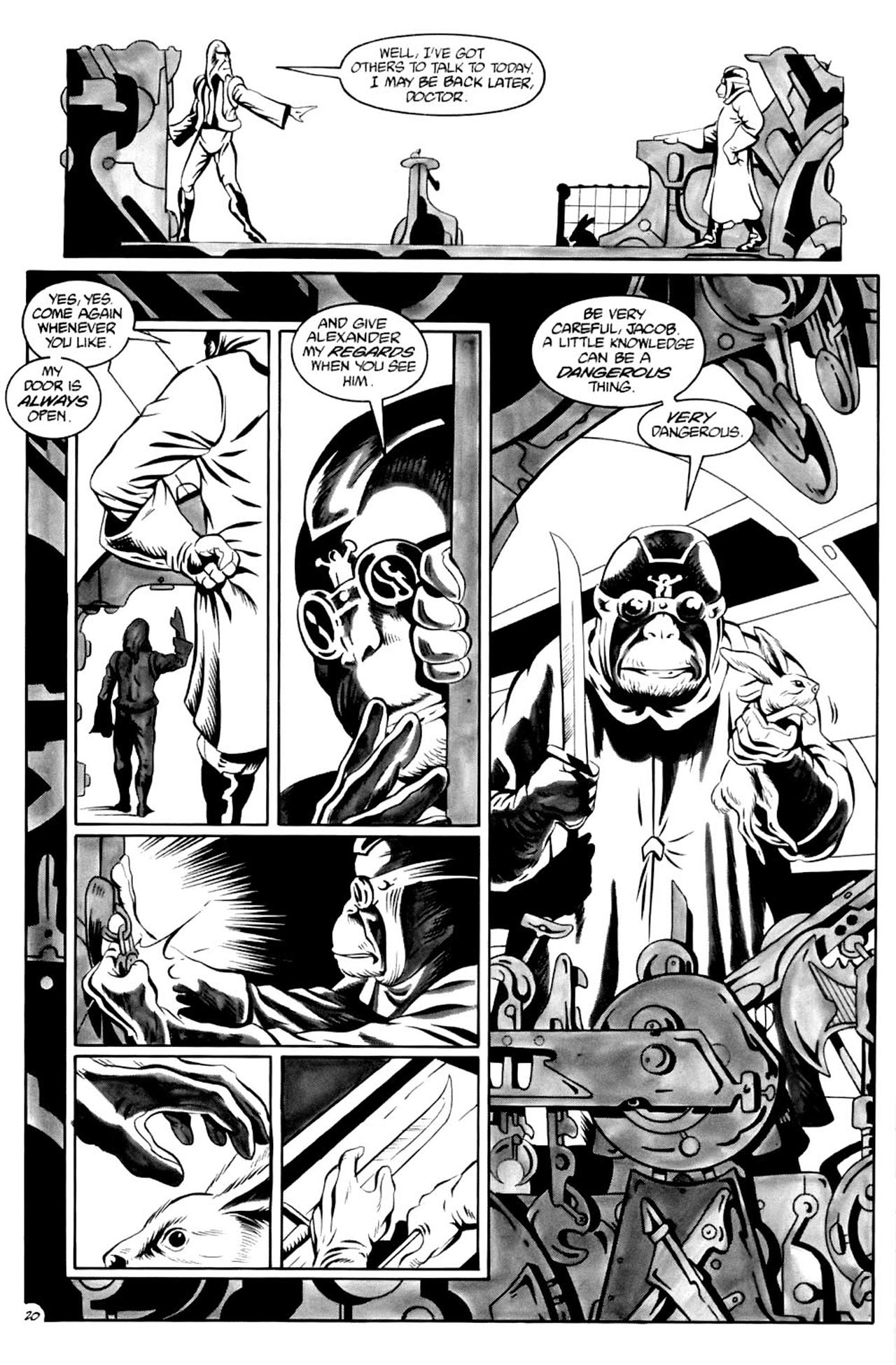 Read online Planet of the Apes (1990) comic -  Issue #5 - 22