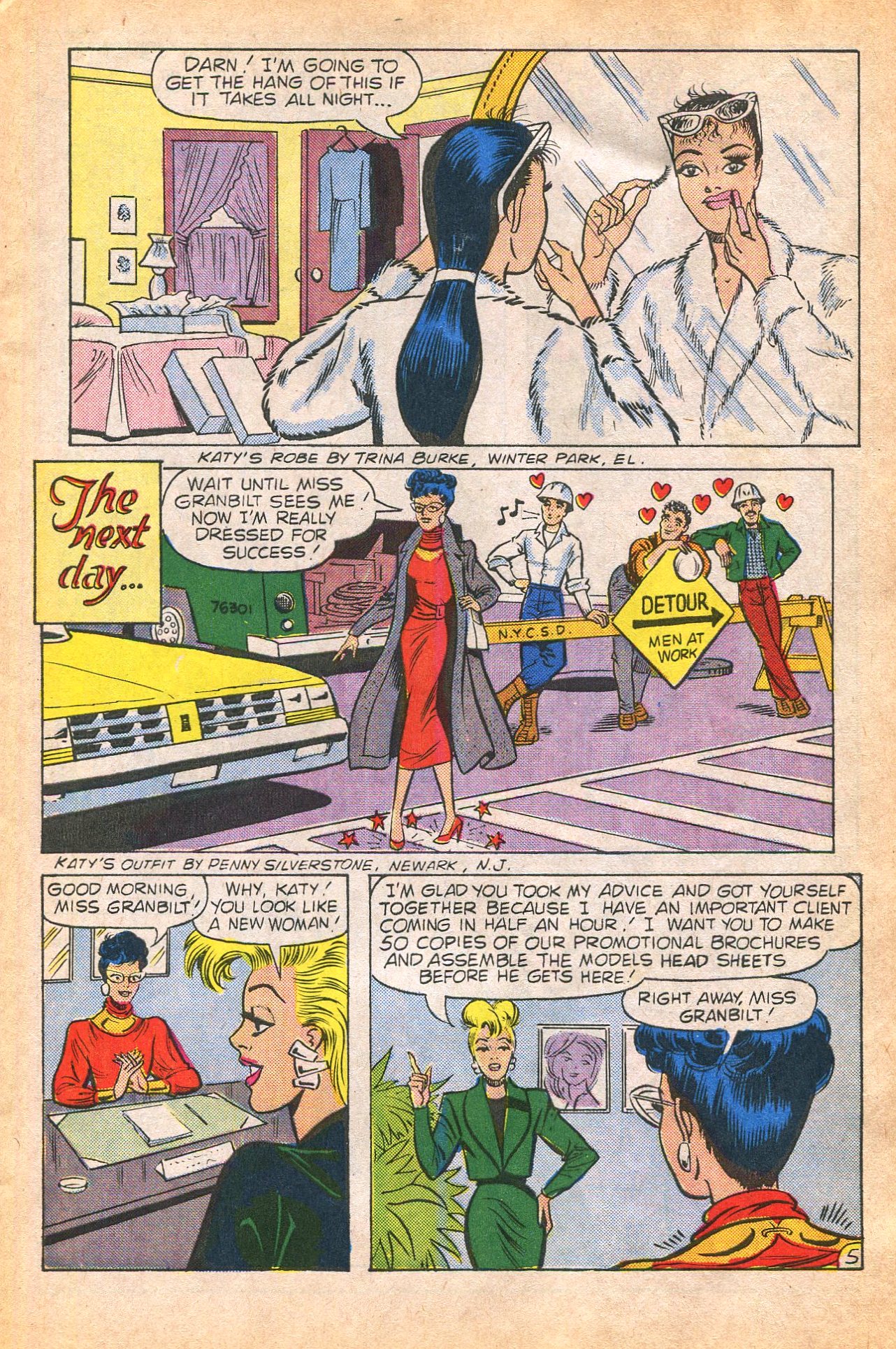 Read online Katy Keene (1983) comic -  Issue #20 - 7